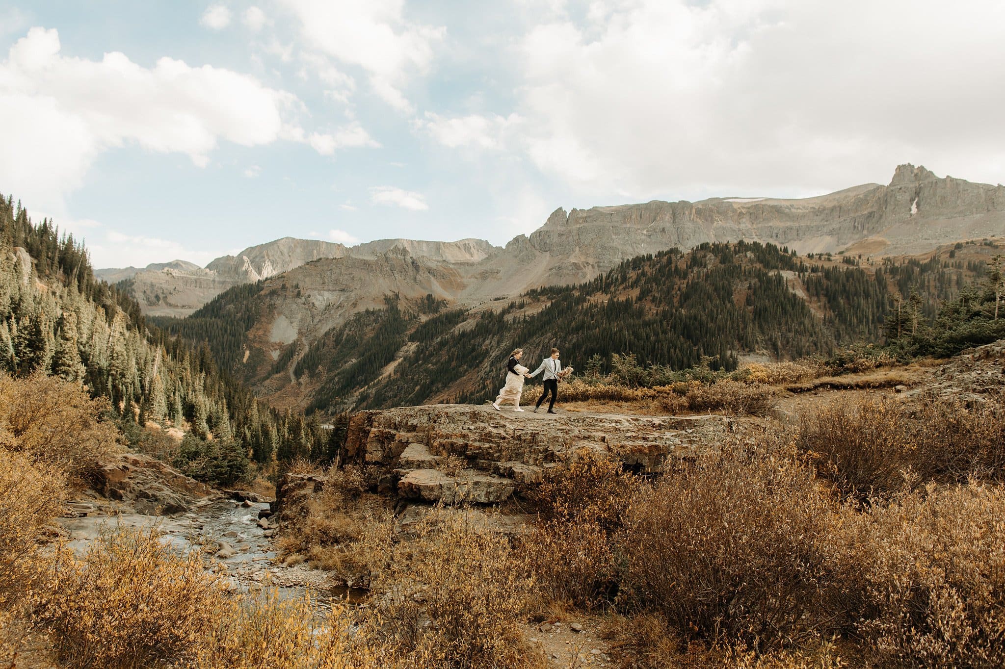 Rugged Mountaintop Elopement in Ouray