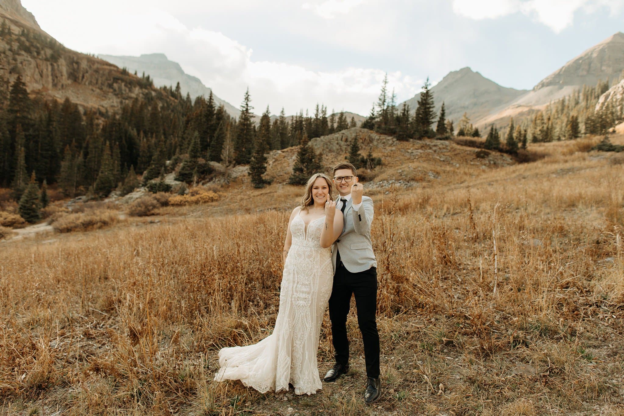 Rugged Mountaintop Elopement in Ouray