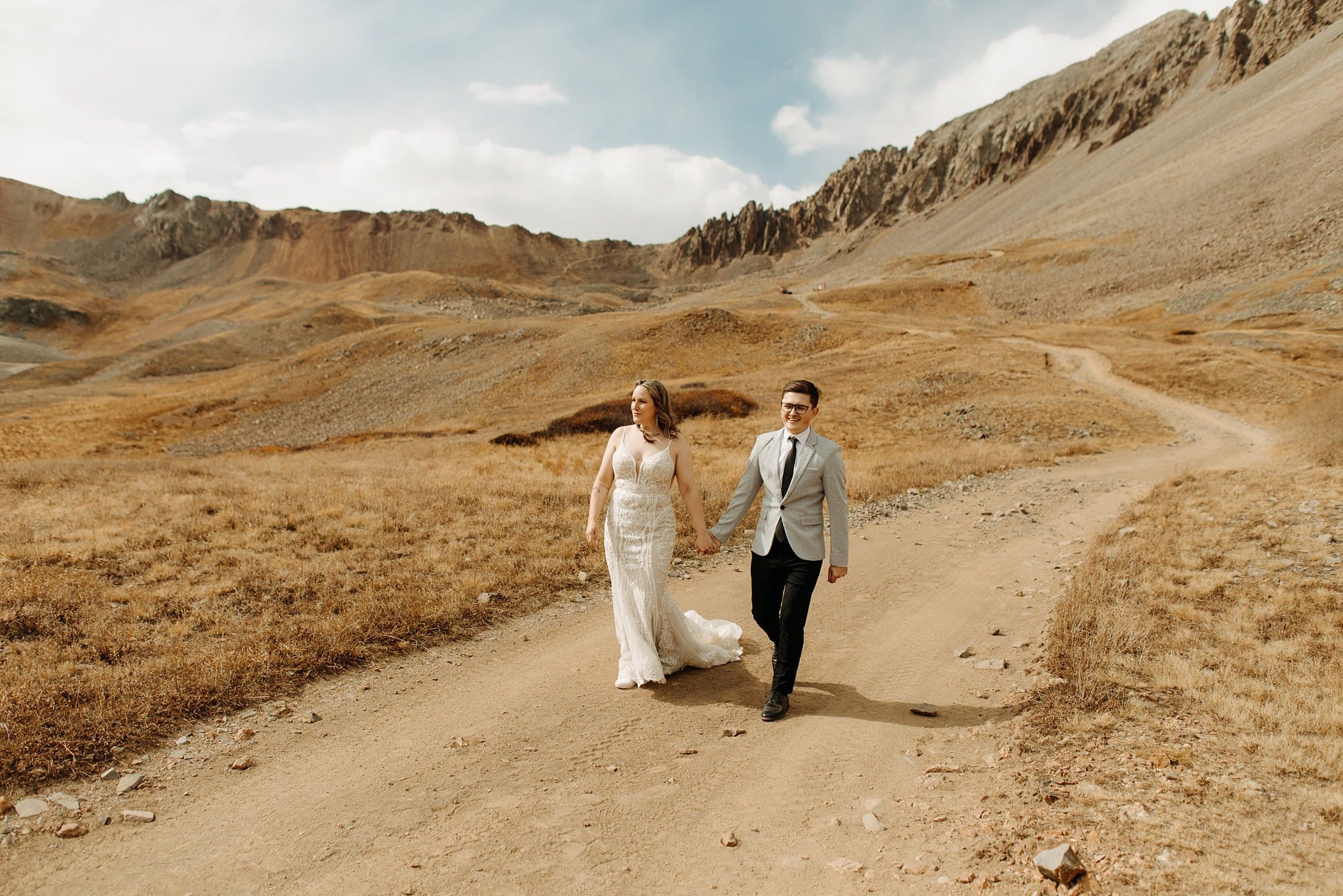 Rugged Mountaintop Elopement in Ouray