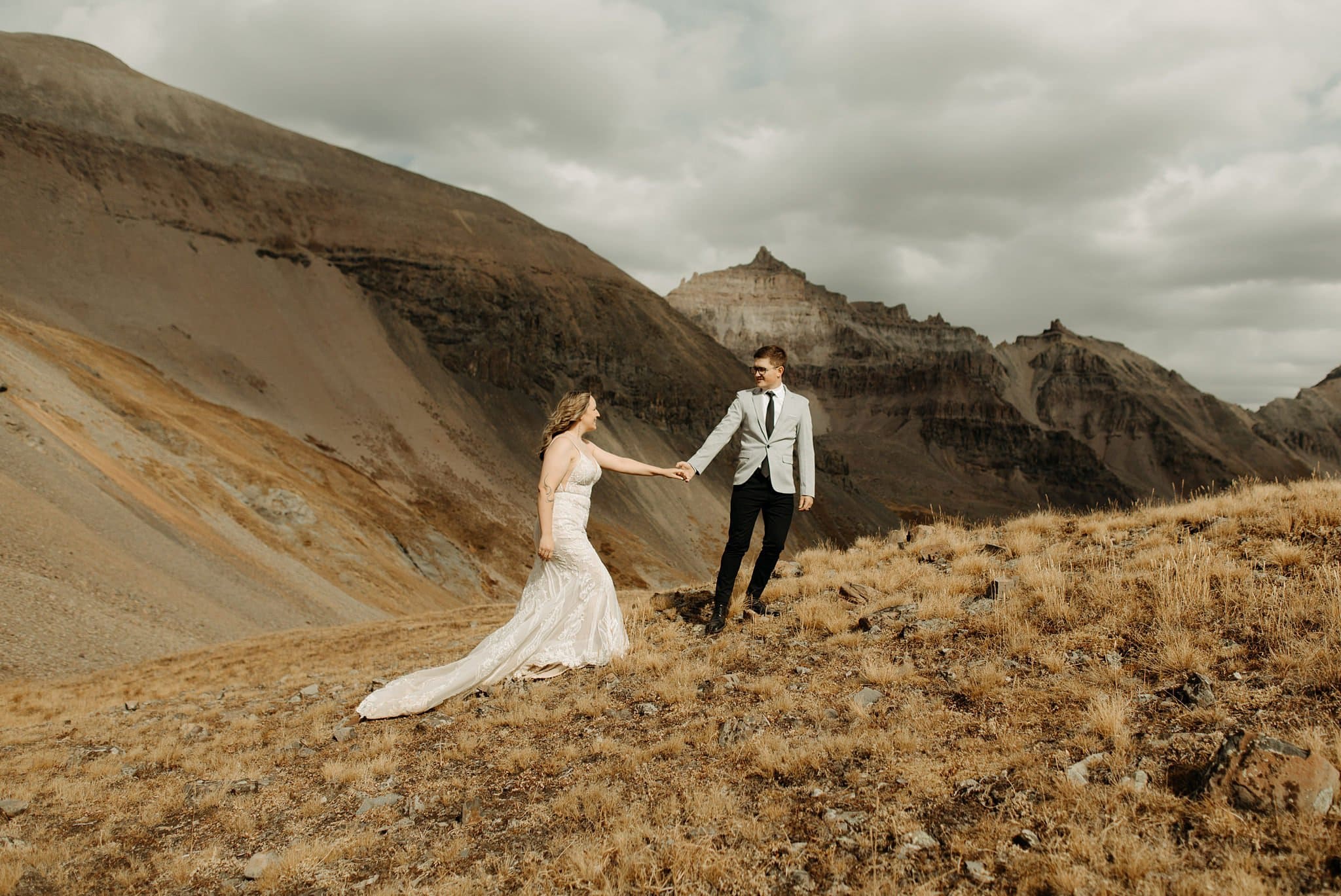 Rugged Mountaintop Elopement in Ouray