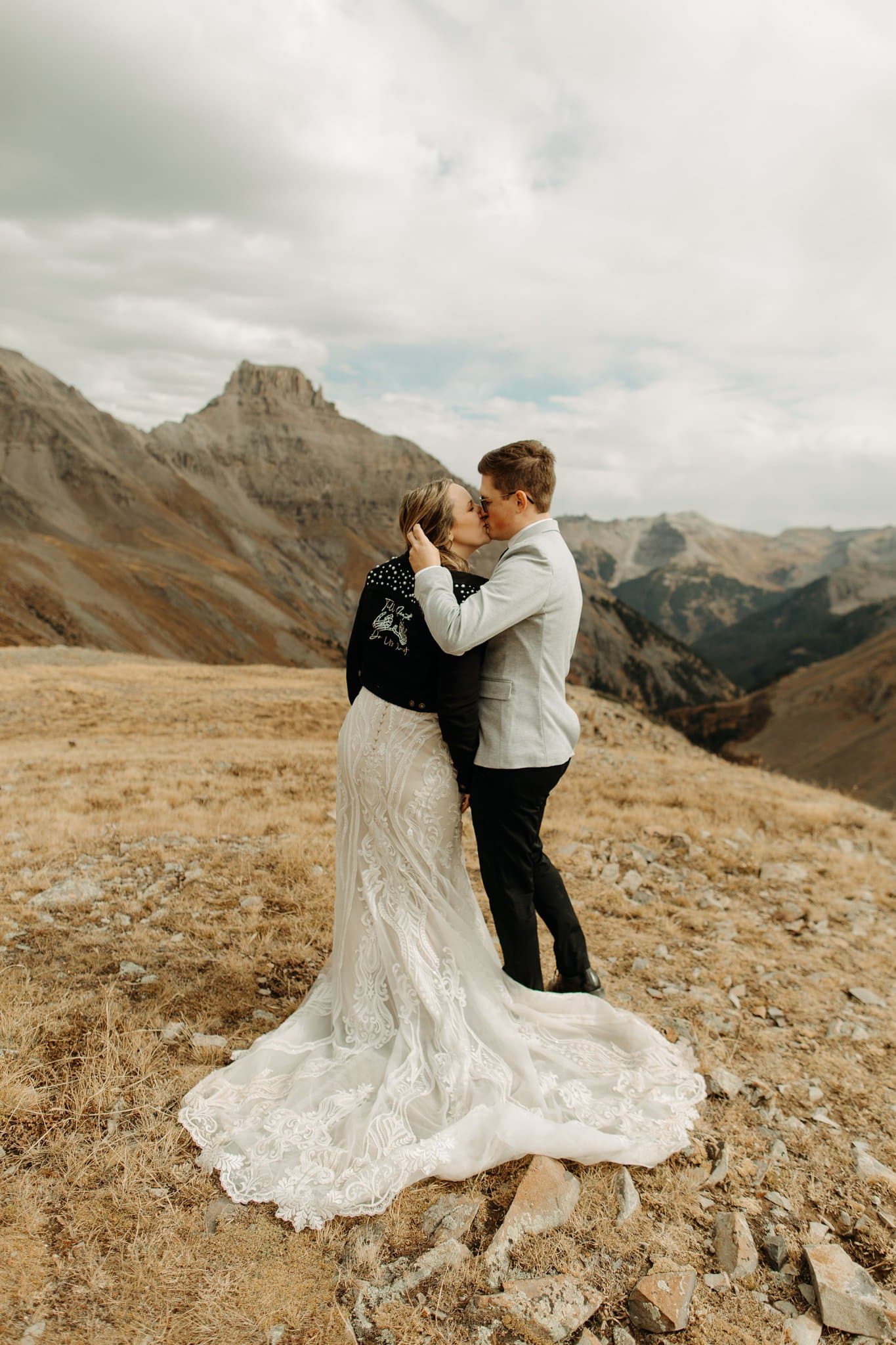 Rugged Mountaintop Elopement in Ouray