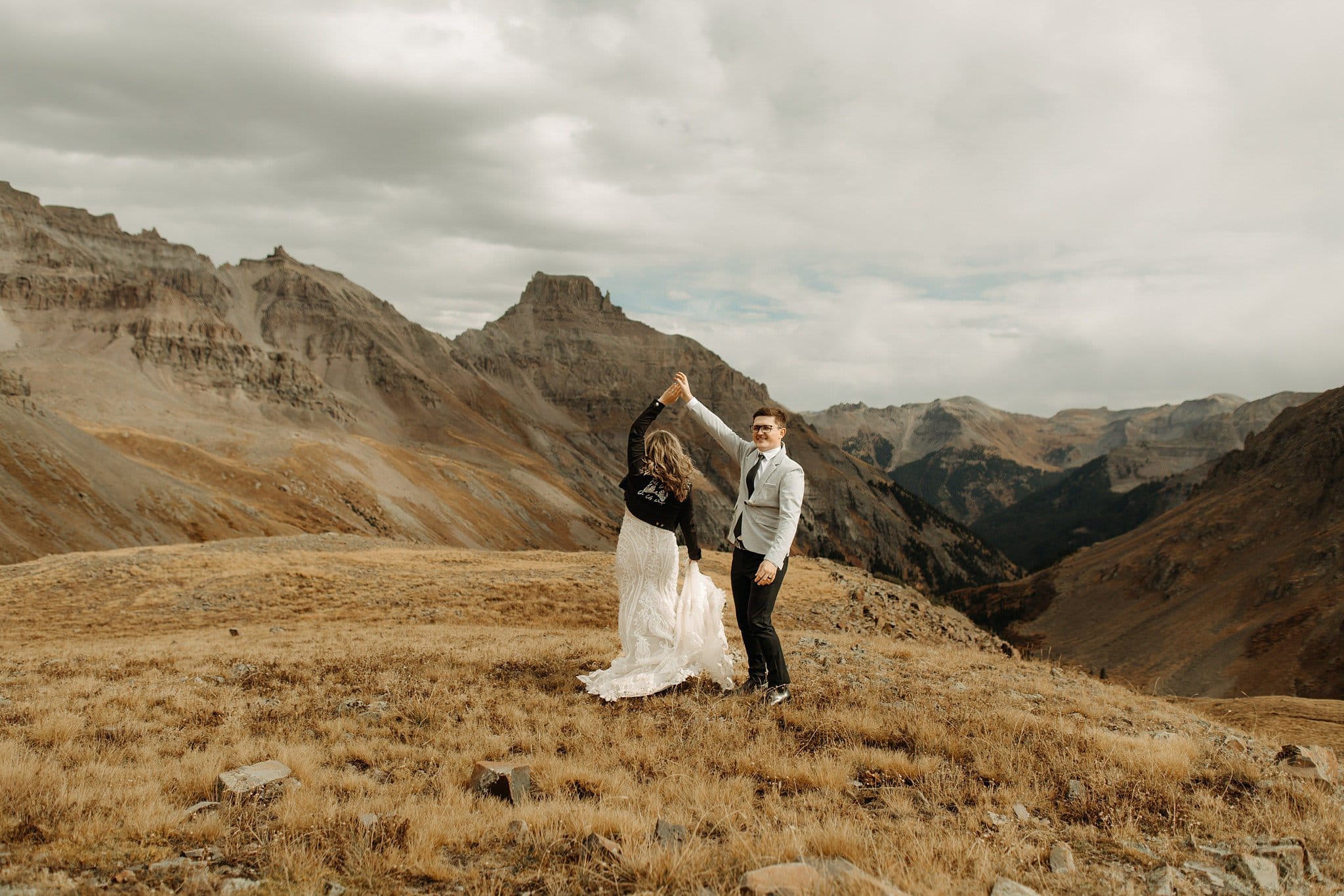 Rugged Mountaintop Elopement in Ouray
