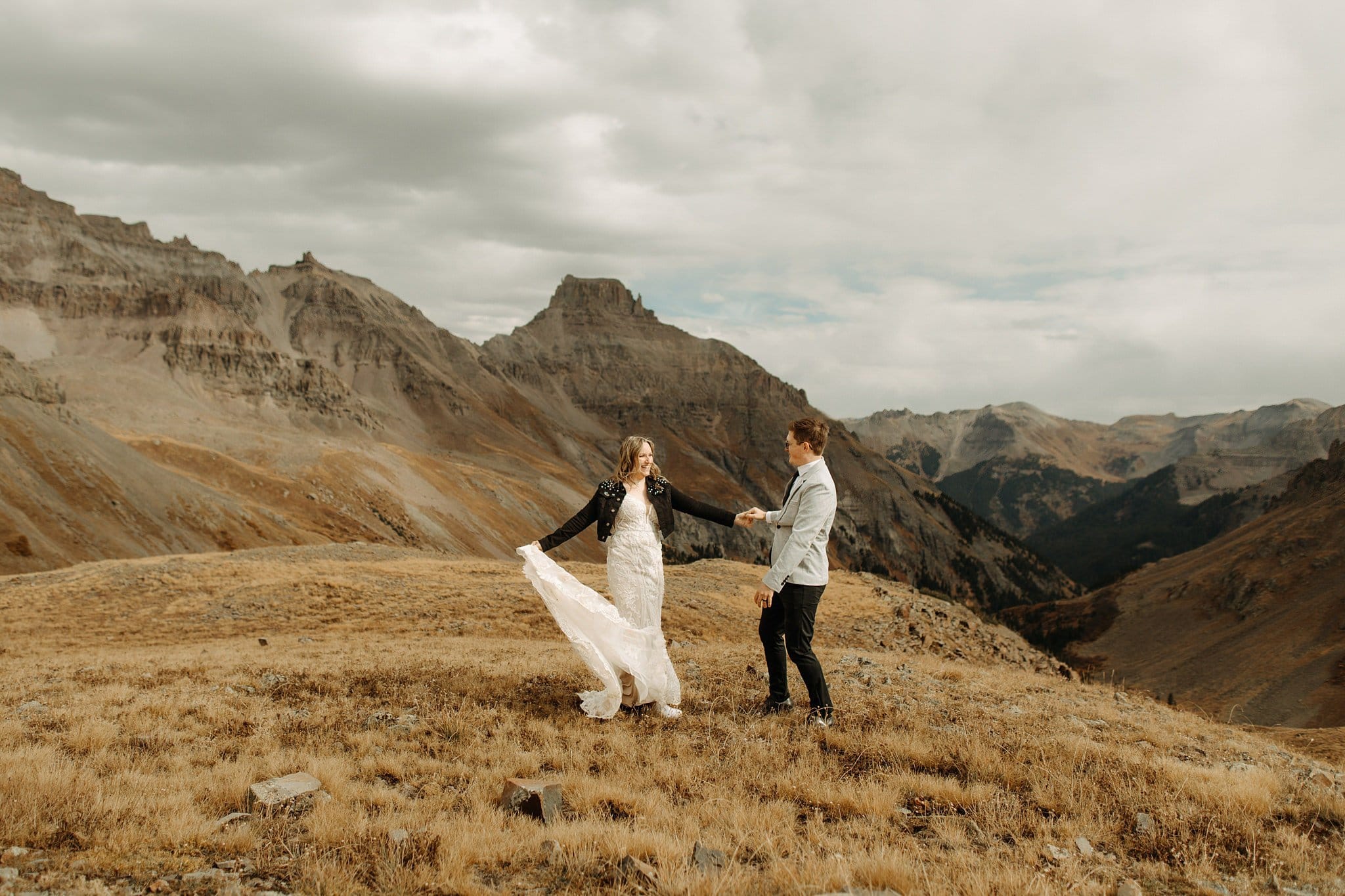 Rugged Mountaintop Elopement in Ouray