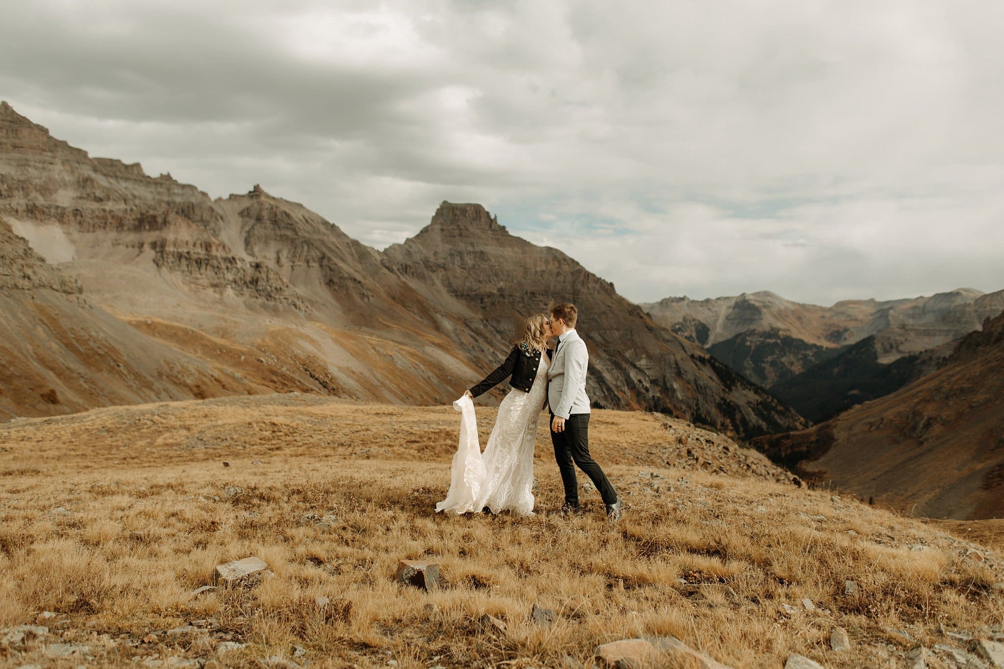 Rugged Mountaintop Elopement in Ouray