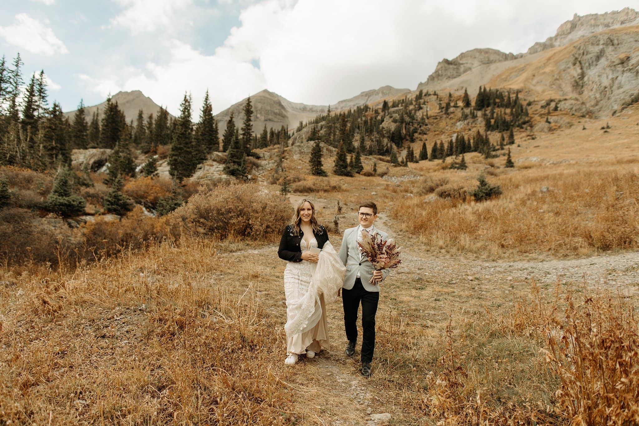 Rugged Mountaintop Elopement in Ouray