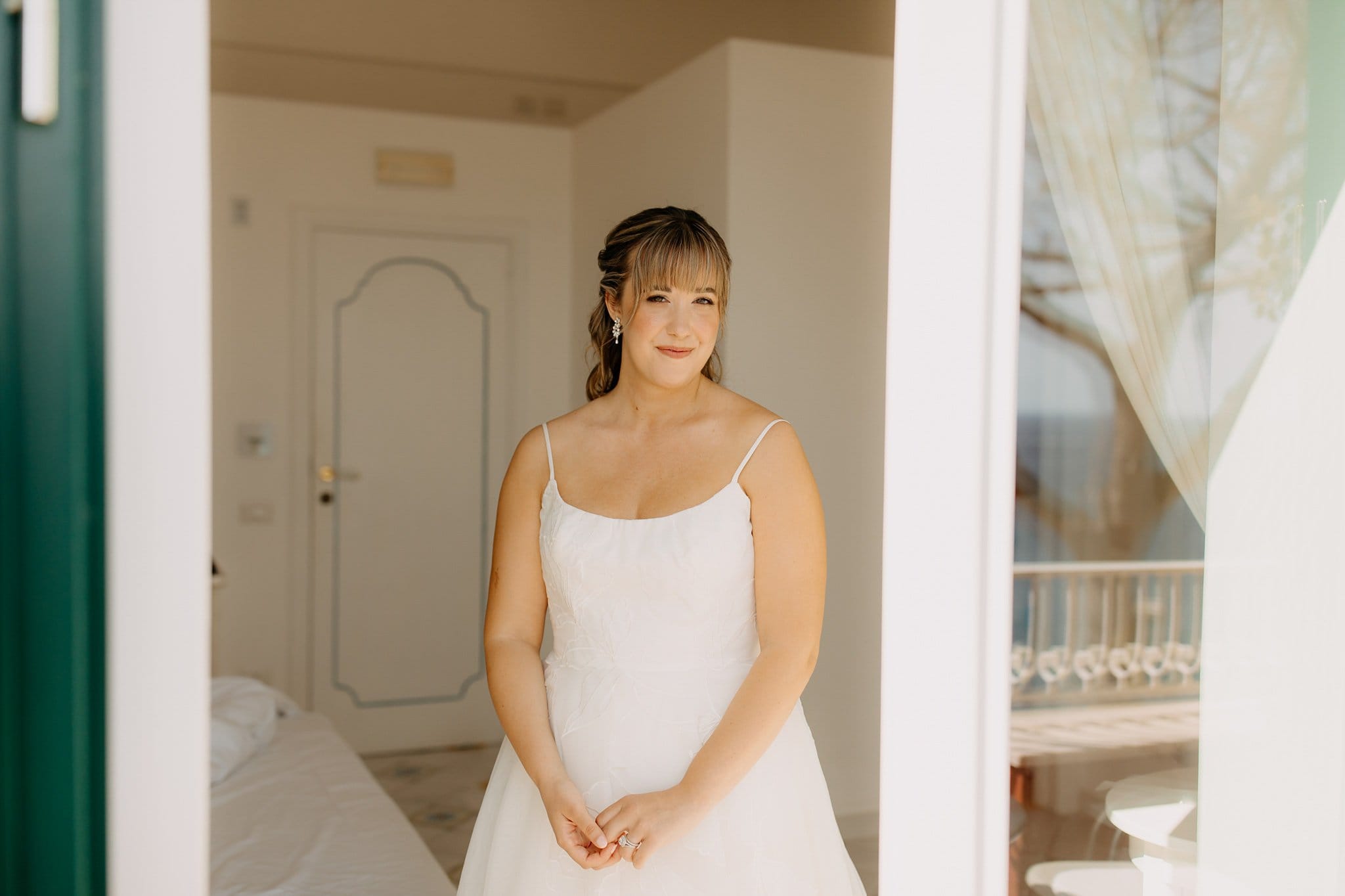 Romantic elopement in Positano, Italy
