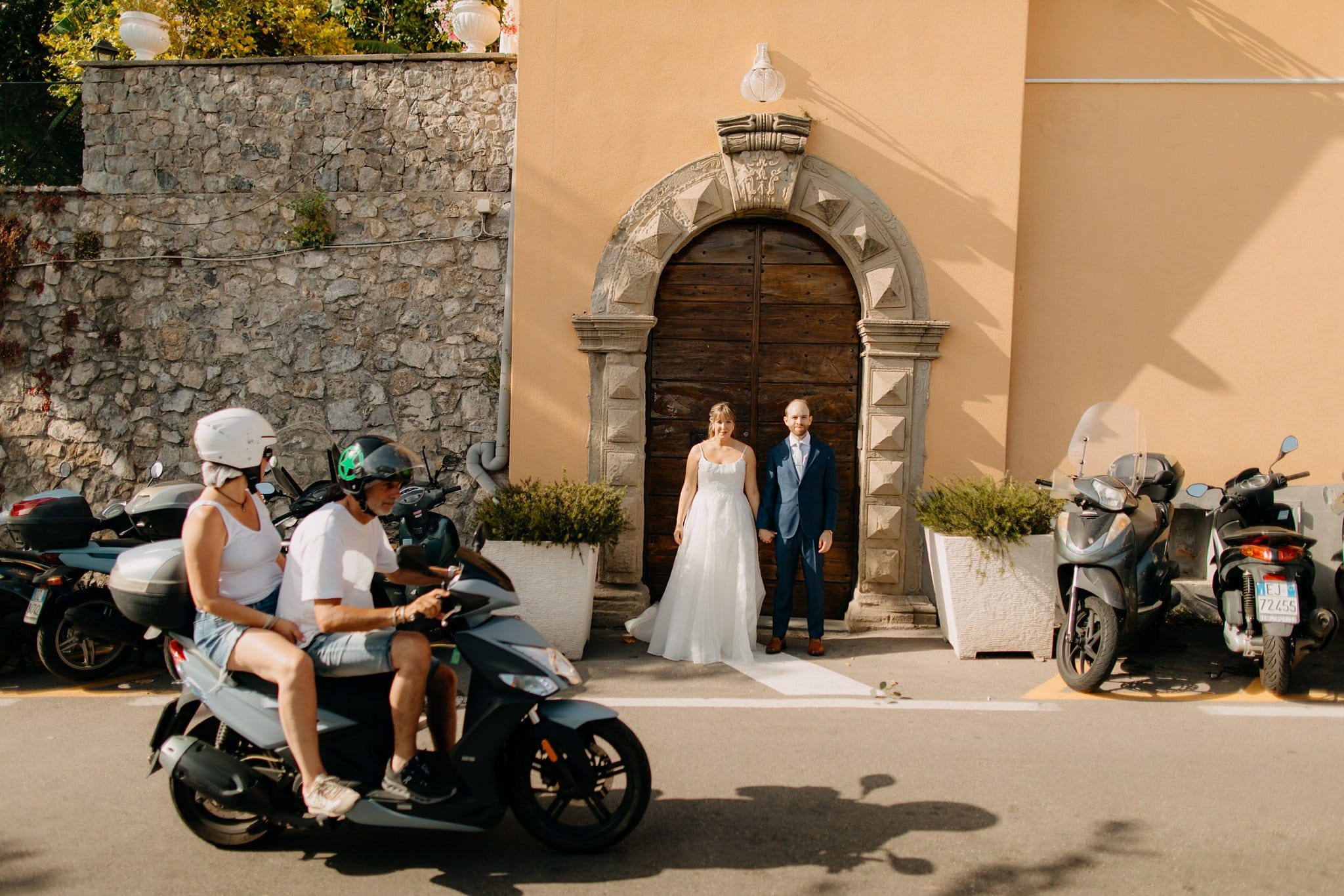 Romantic elopement in Positano, Italy