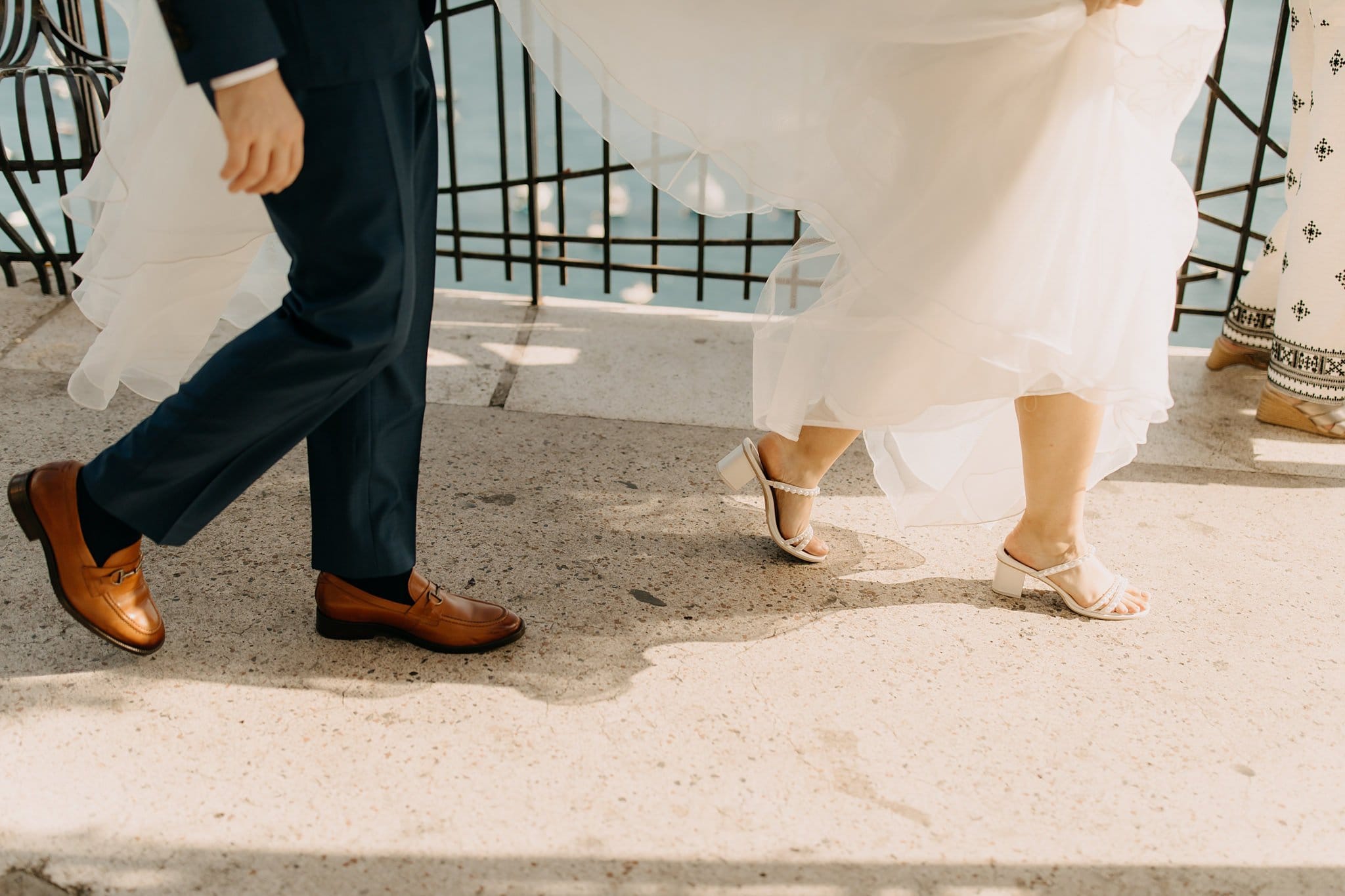Romantic elopement in Positano, Italy