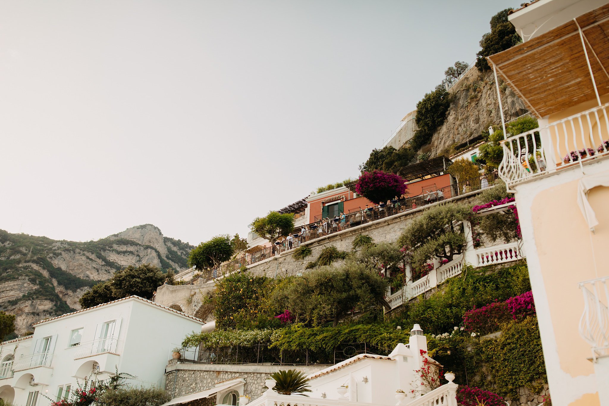 Romantic elopement in Positano, Italy