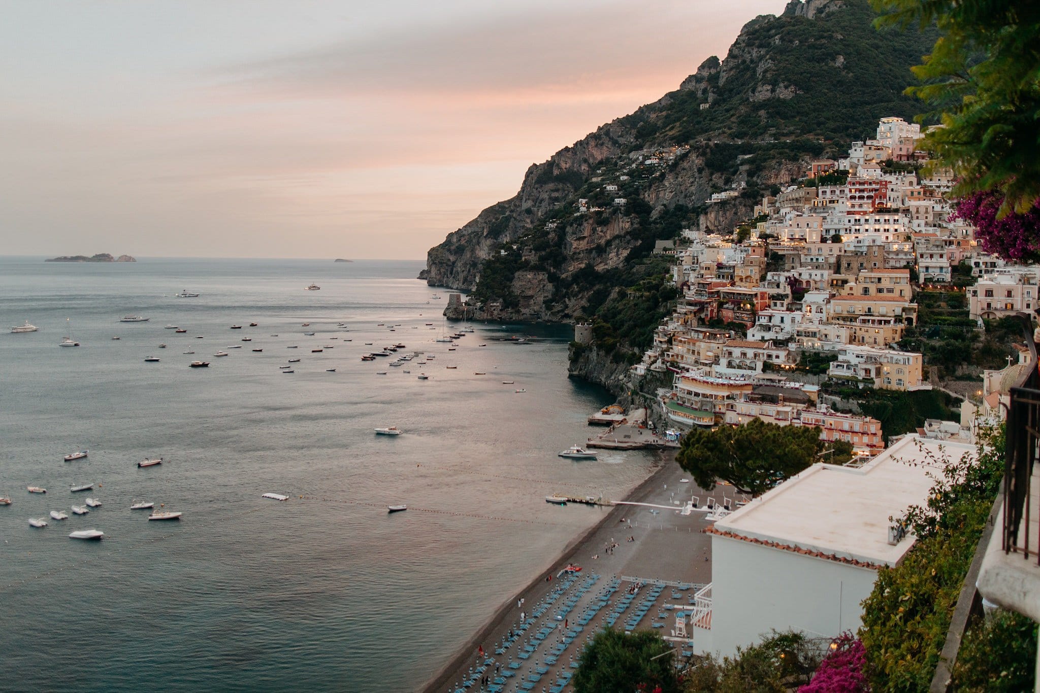 Romantic elopement in Positano, Italy