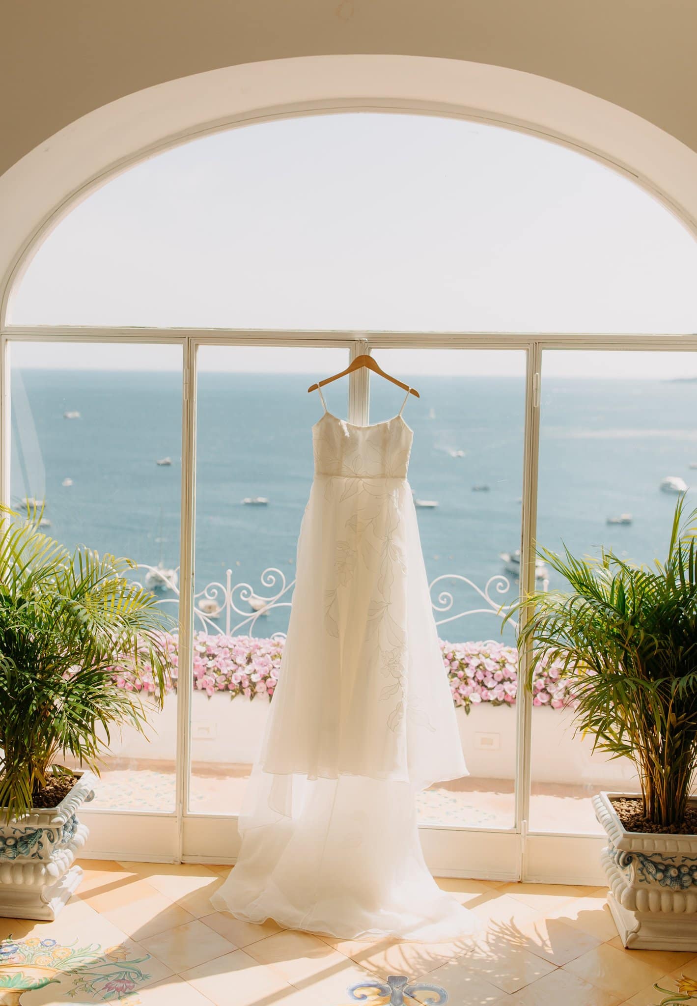 Romantic elopement in Positano, Italy