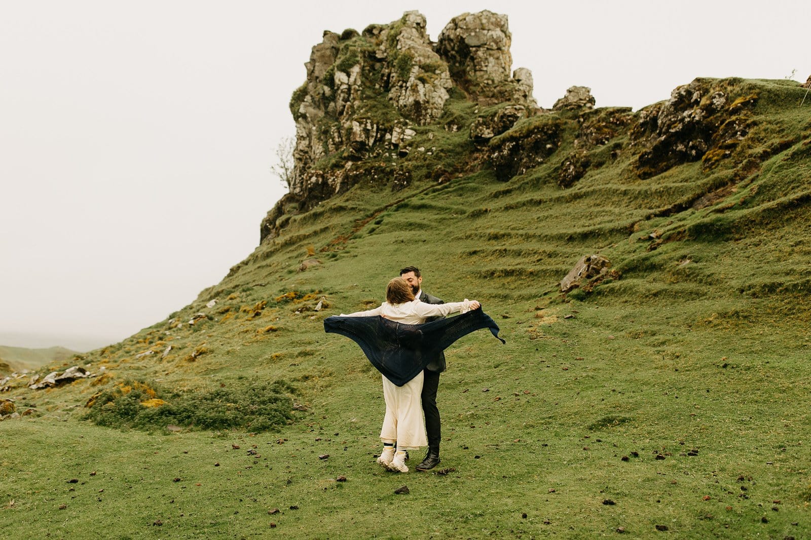elopement at The Fairy Glen on the Isle of Skye in Scotland