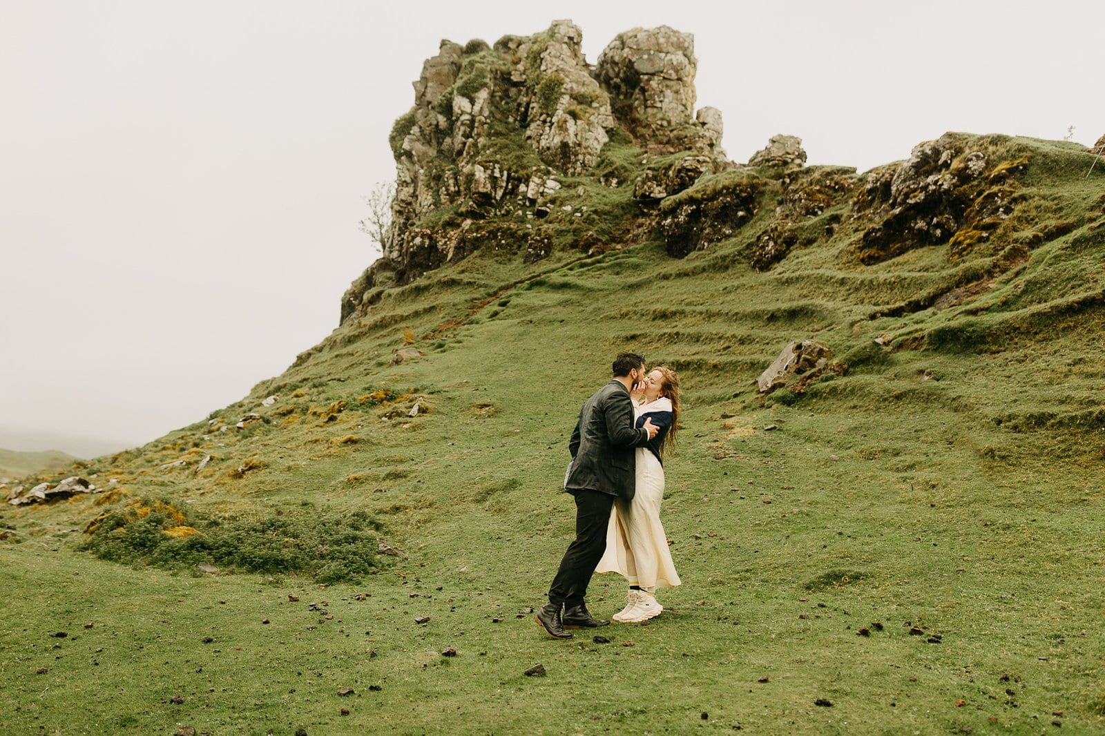 elopement at The Fairy Glen on the Isle of Skye in Scotland