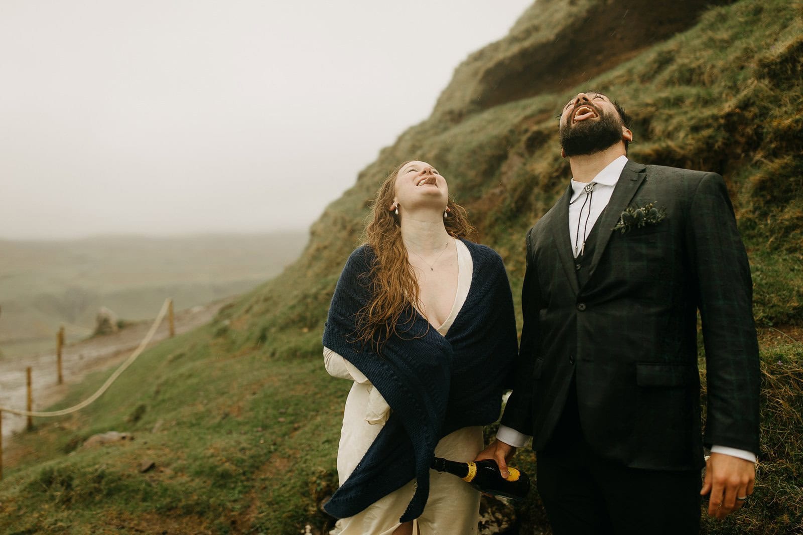 elopement at The Fairy Glen on the Isle of Skye in Scotland