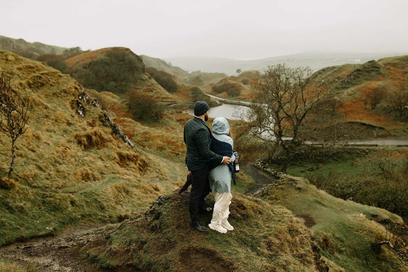 elopement at The Fairy Glen on the Isle of Skye in Scotland