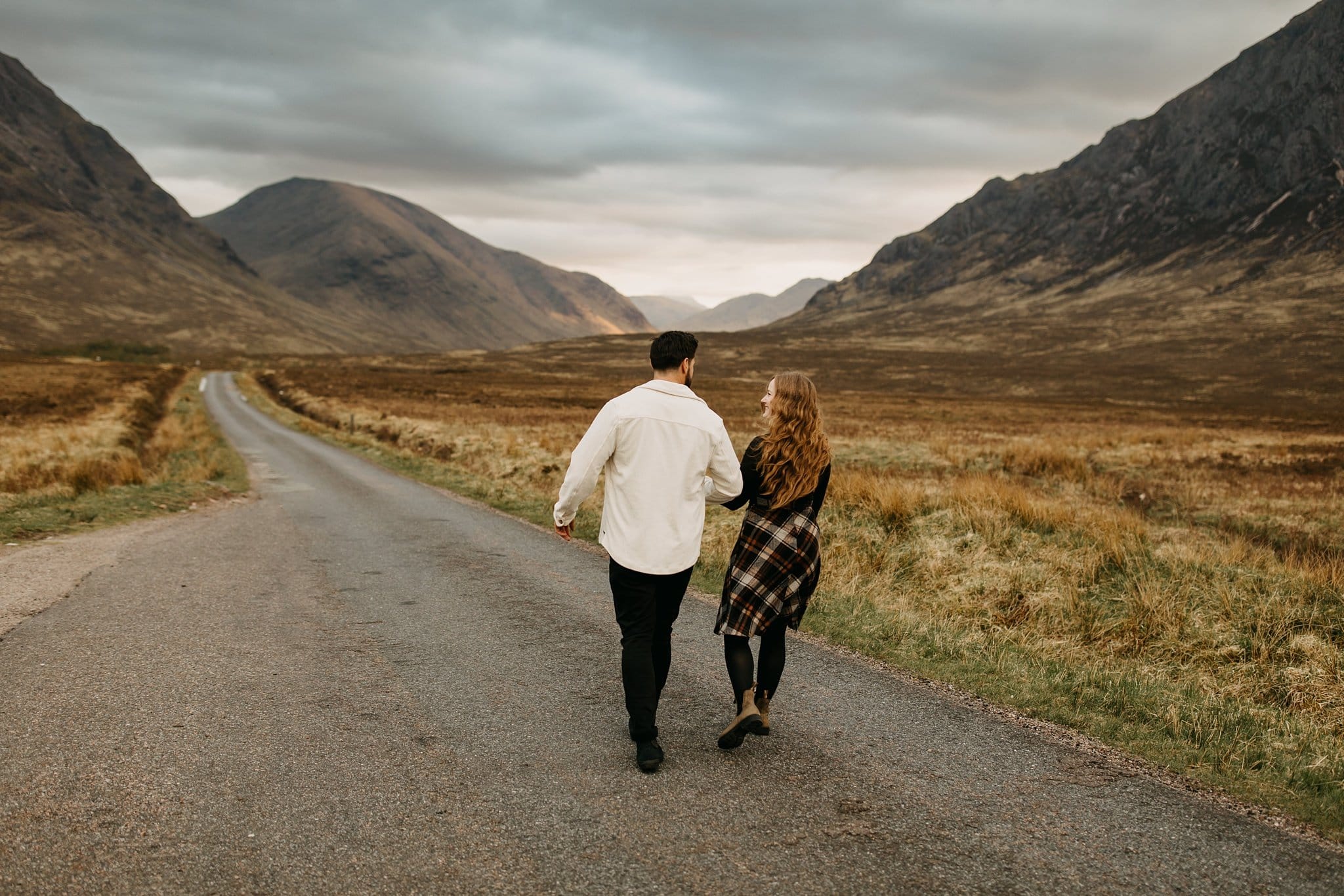 Adventurous Engagement in Glencoe scotland