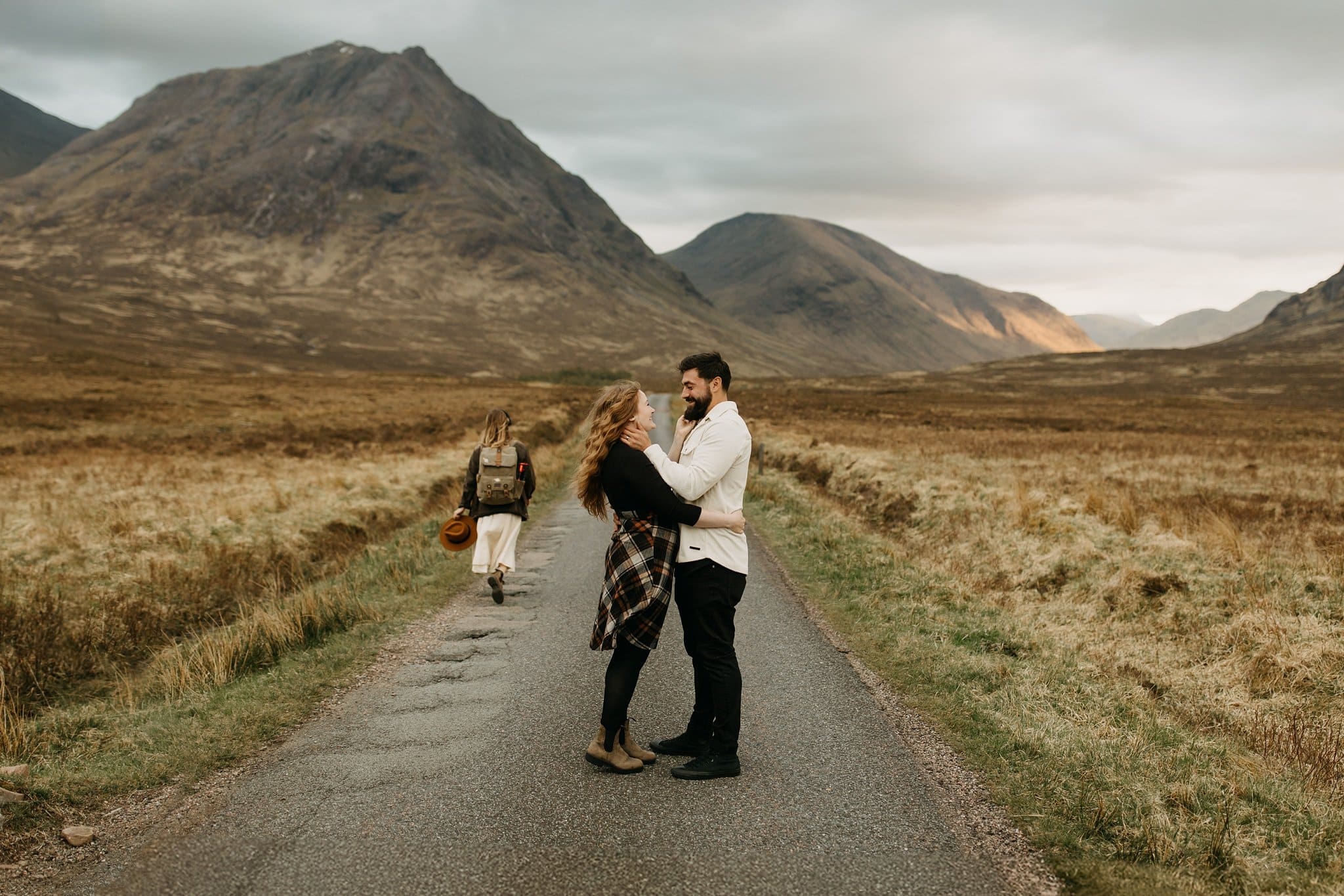 Adventurous Engagement in Glencoe scotland