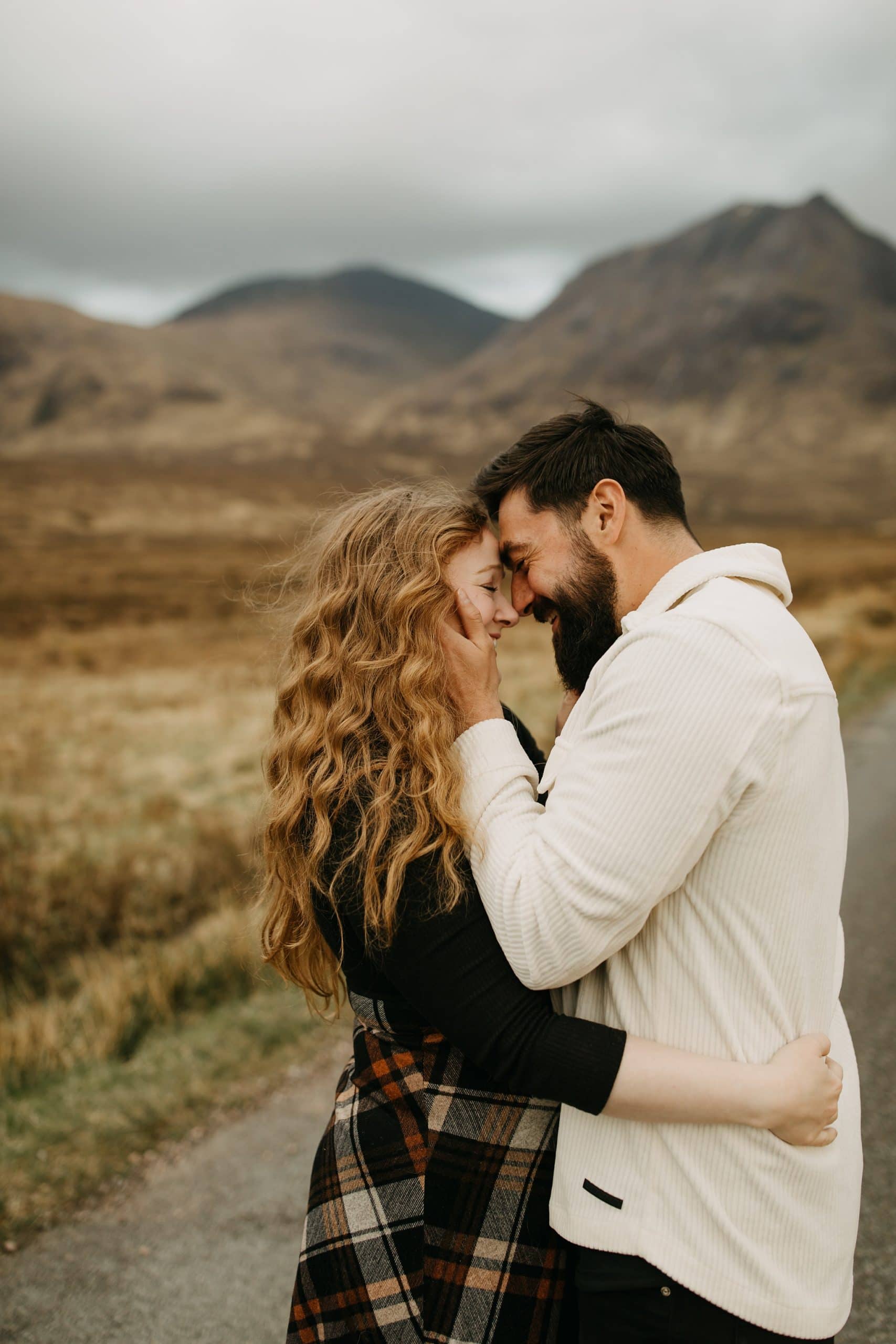 Adventurous Engagement in Glencoe scotland