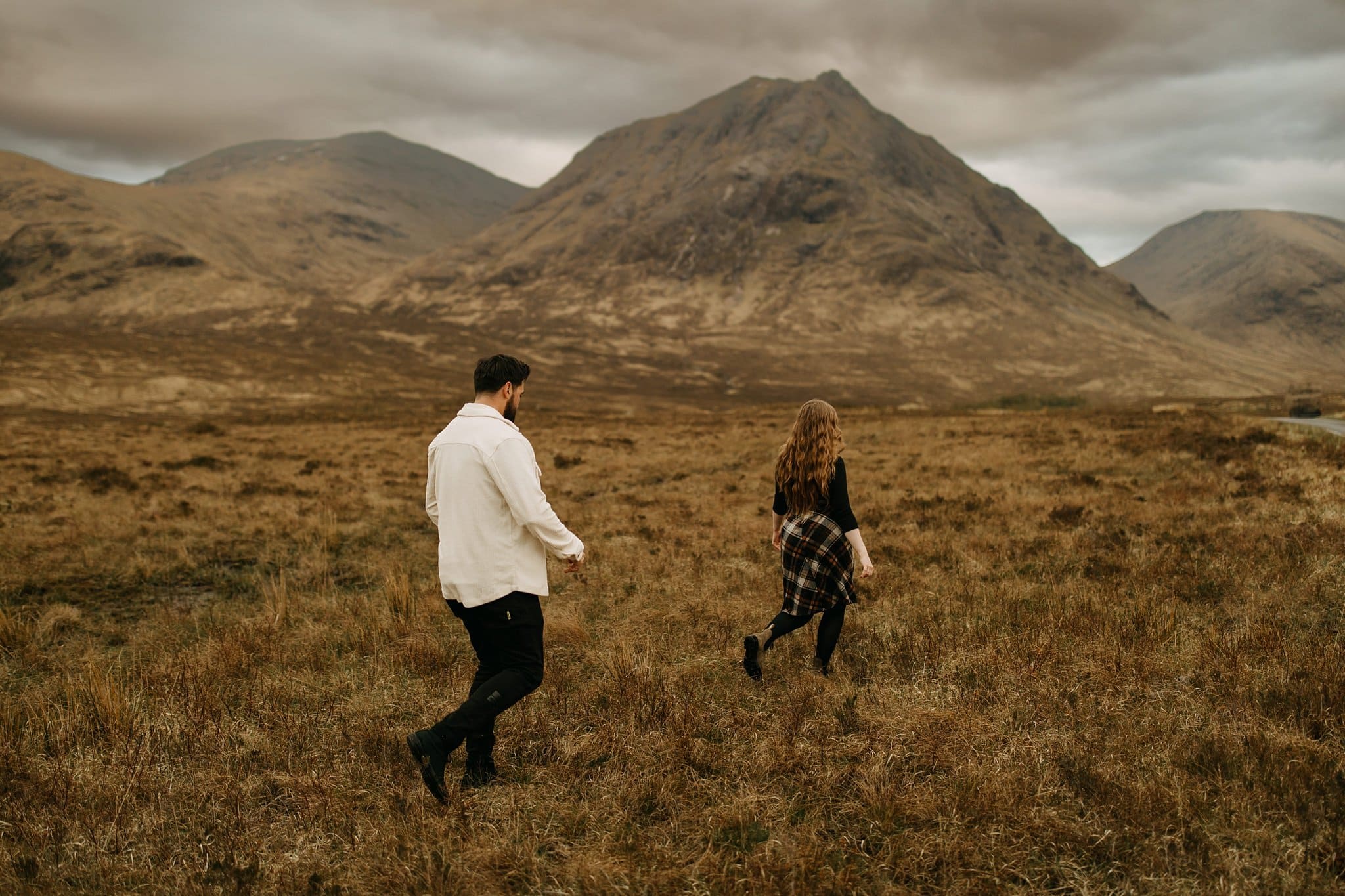 Adventurous Engagement in Glencoe scotland