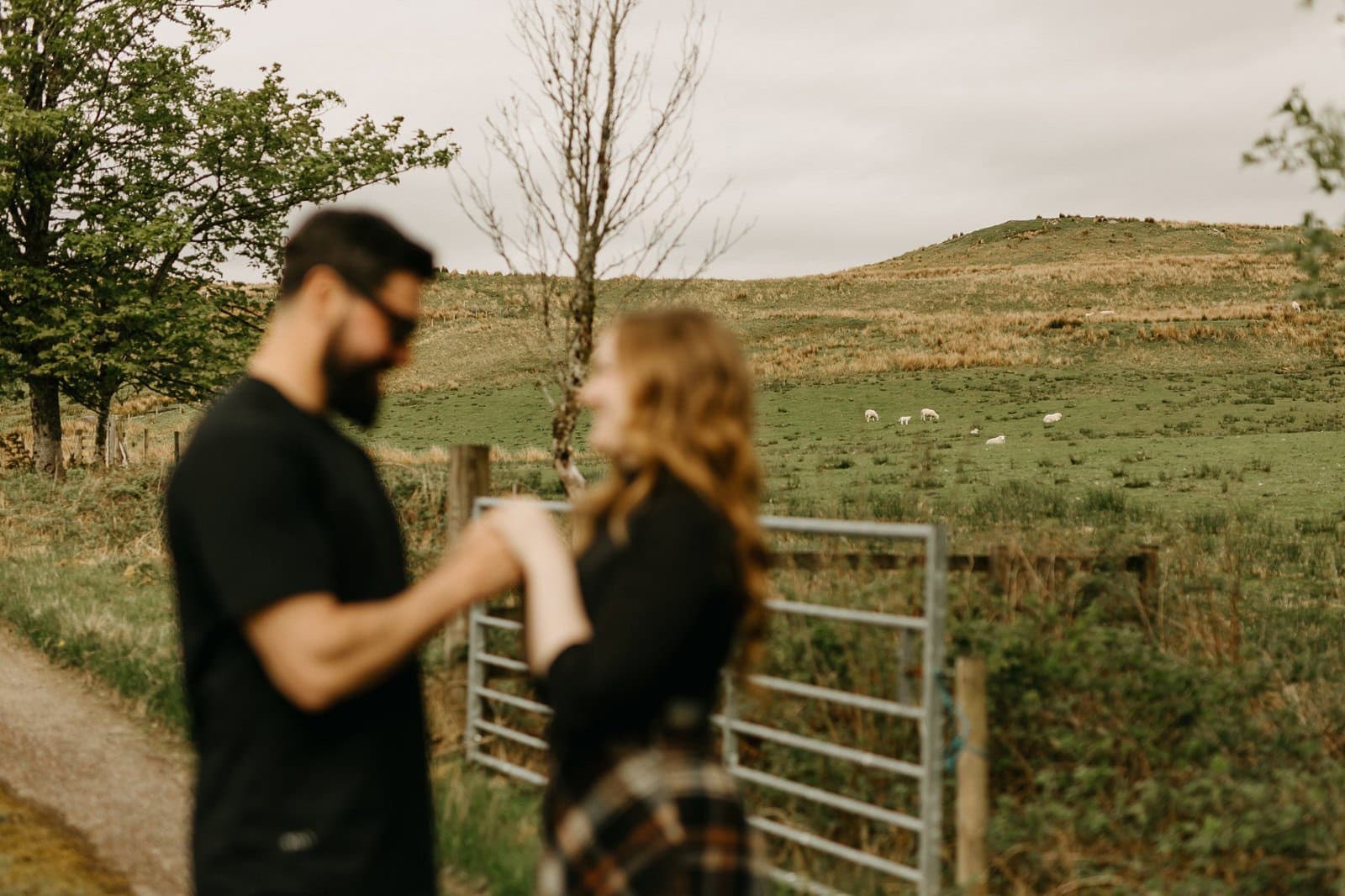 adventurous engagement in Scotland