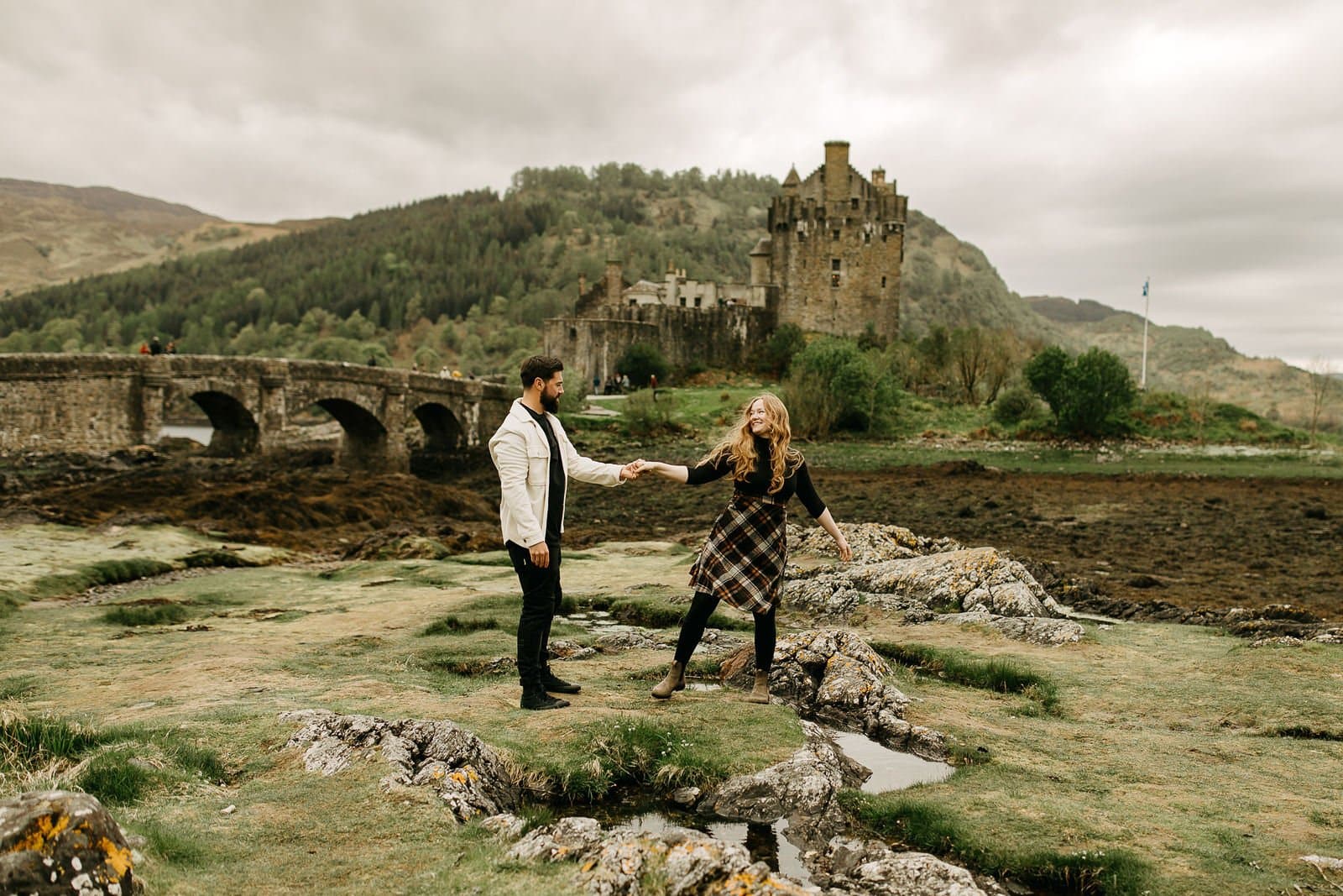 Adventurous Engagement Session in Scotland