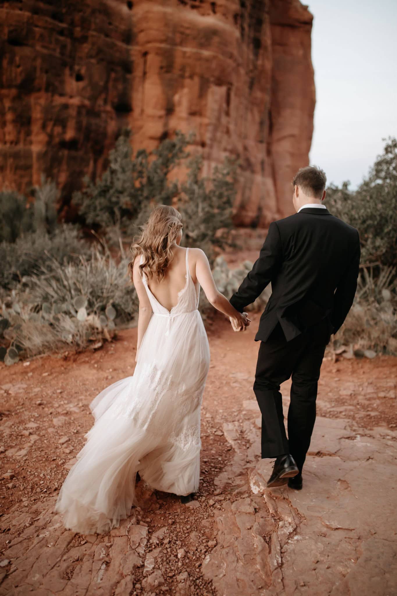 Hiking Elopement to Cathedral Rock