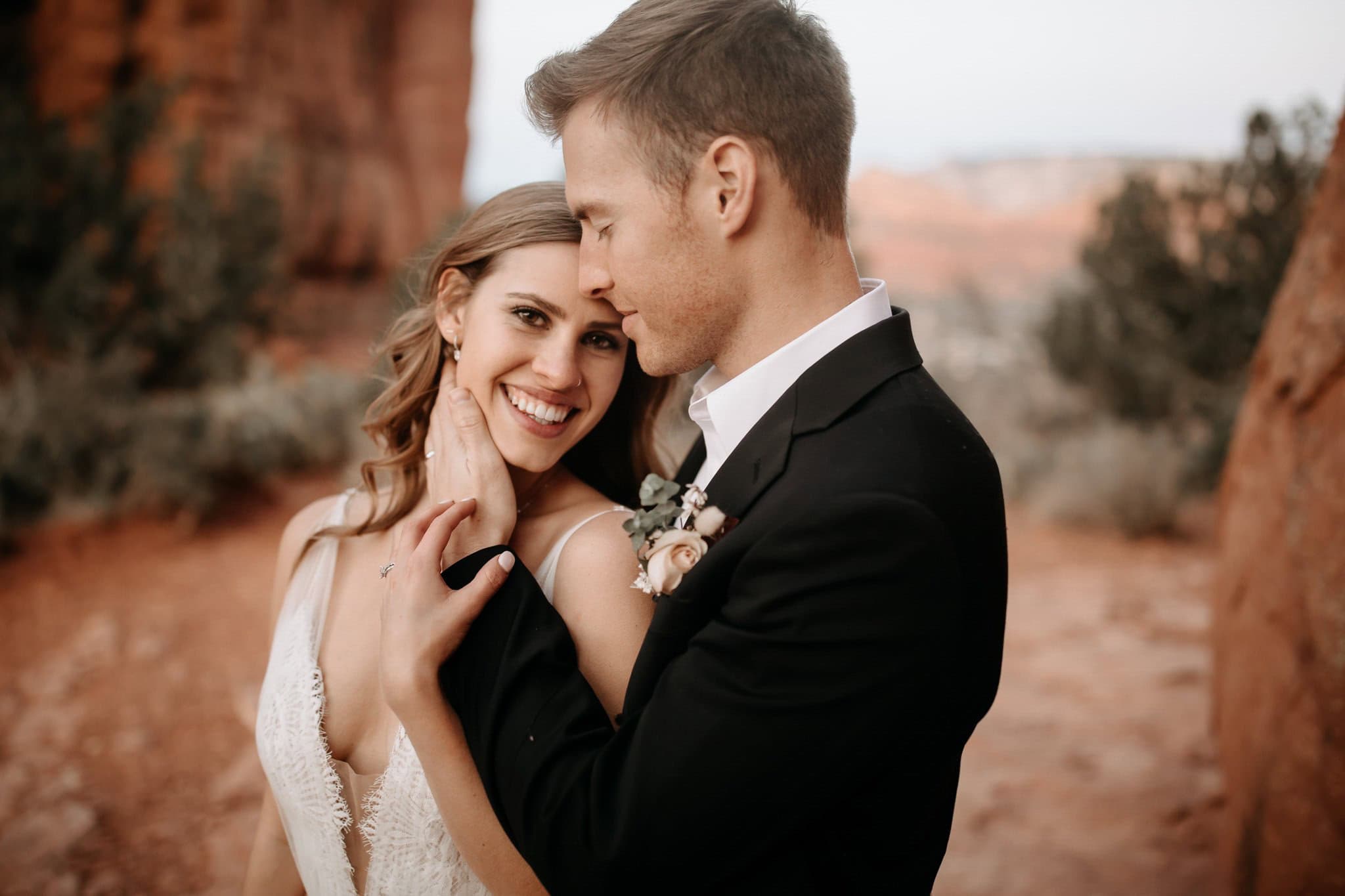 Hiking Elopement to Cathedral Rock