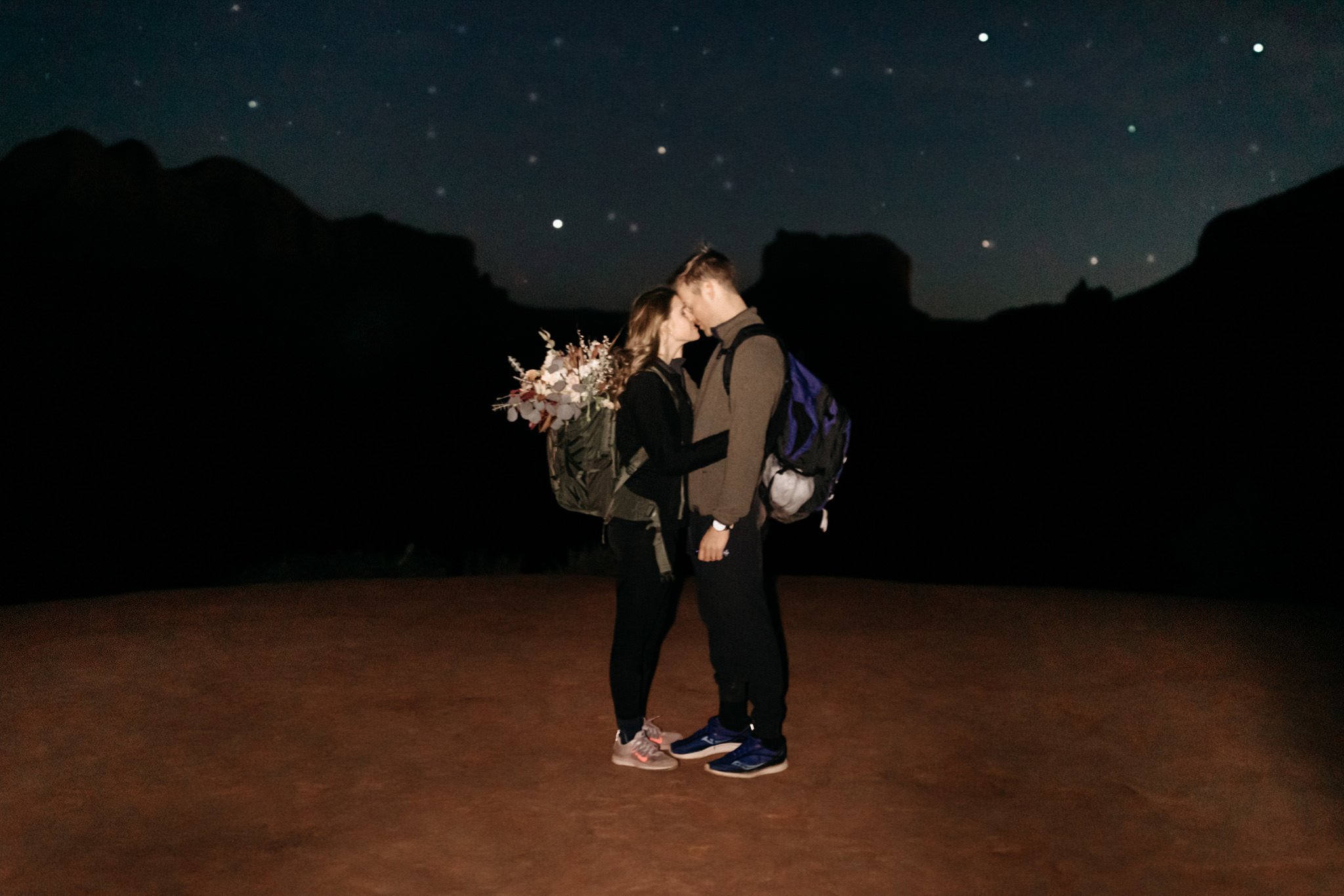 Hiking Elopement to Cathedral Rock
