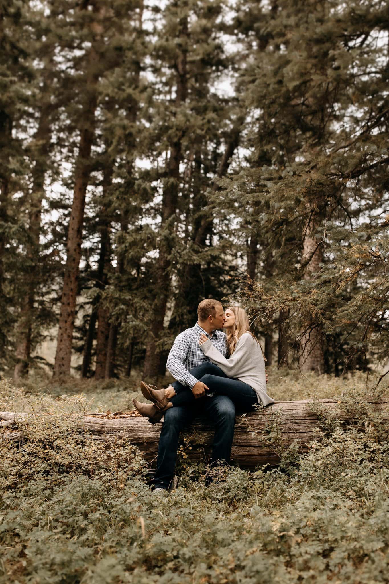 Wildflower Engagement Session in Telluride