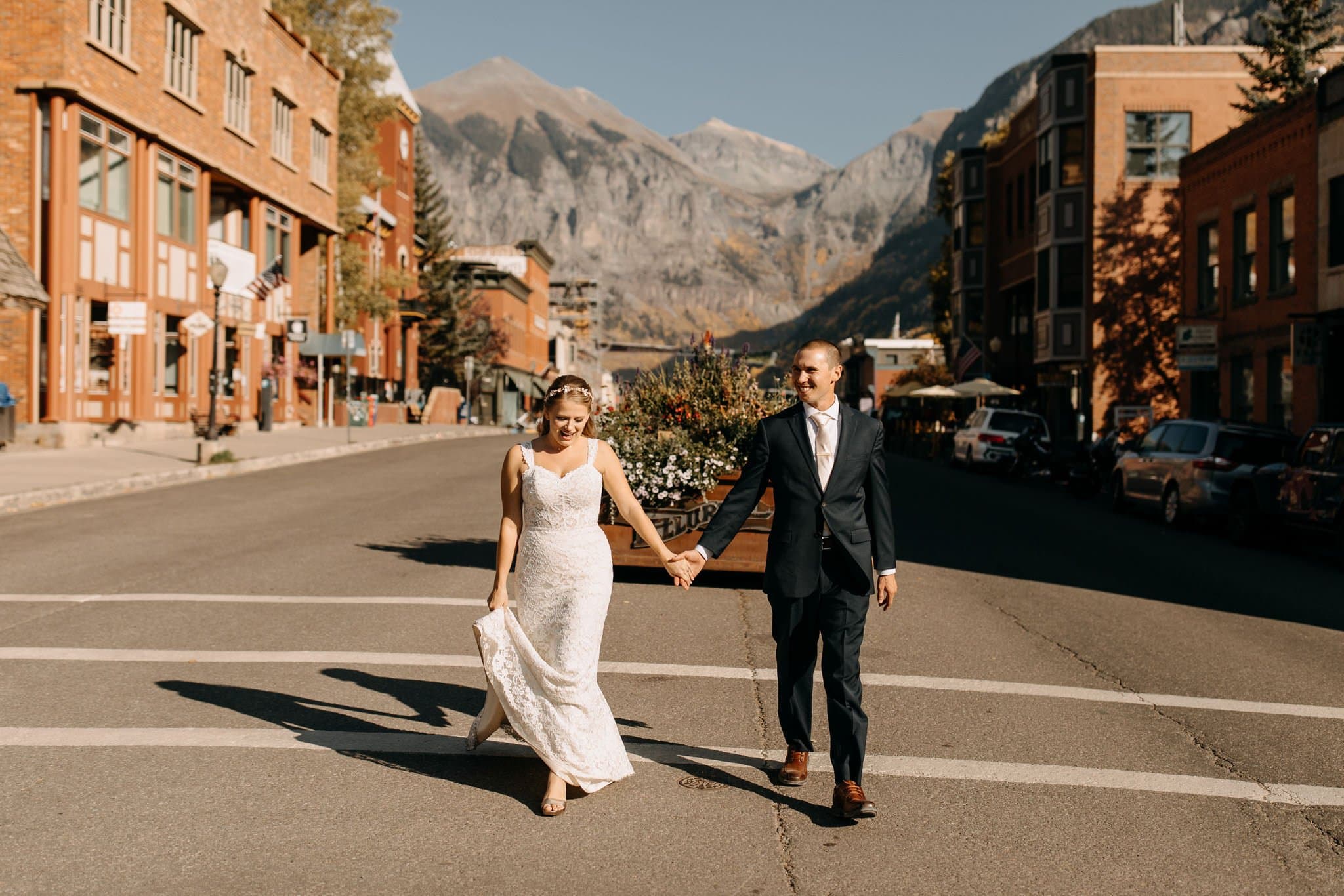 Fall Jeeping Elopement in Telluride