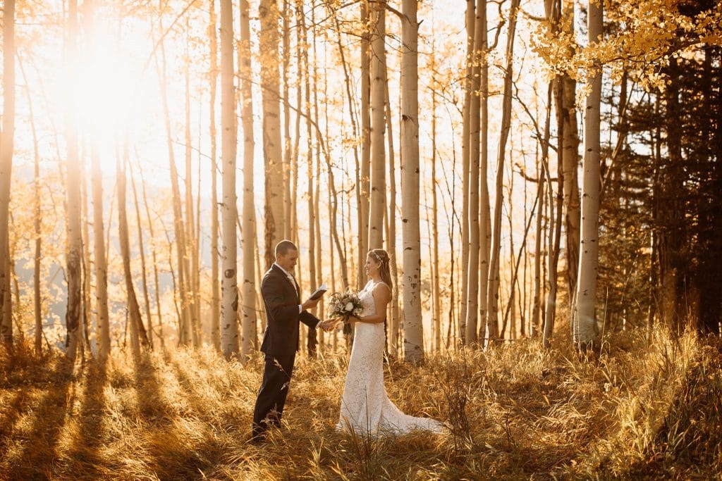 Fall Jeeping Elopement in Telluride