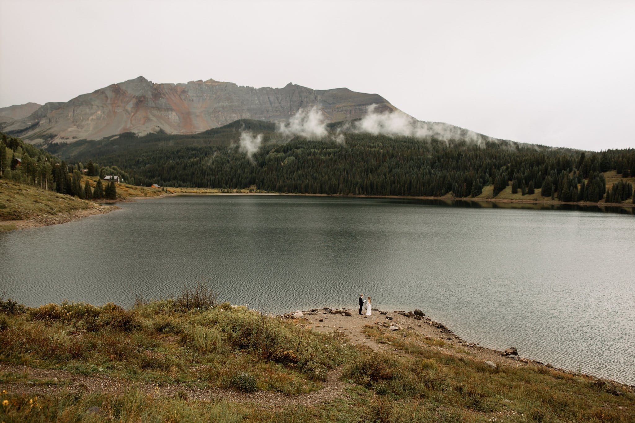 Romantic Lakeside Elopement in Telluride Romantic Lakeside Elopement in Telluride