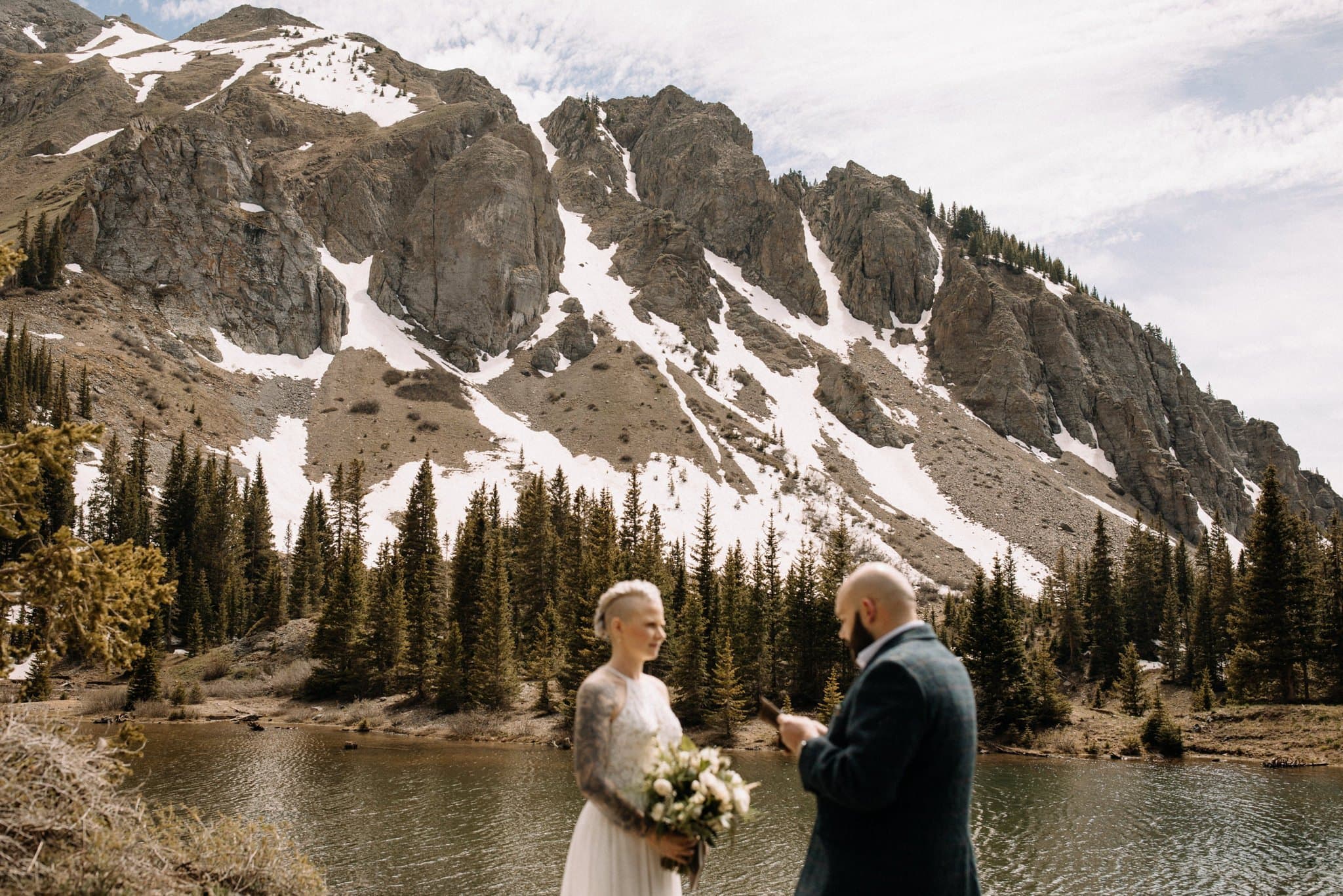 epic elopement at alta lakes in telluride
