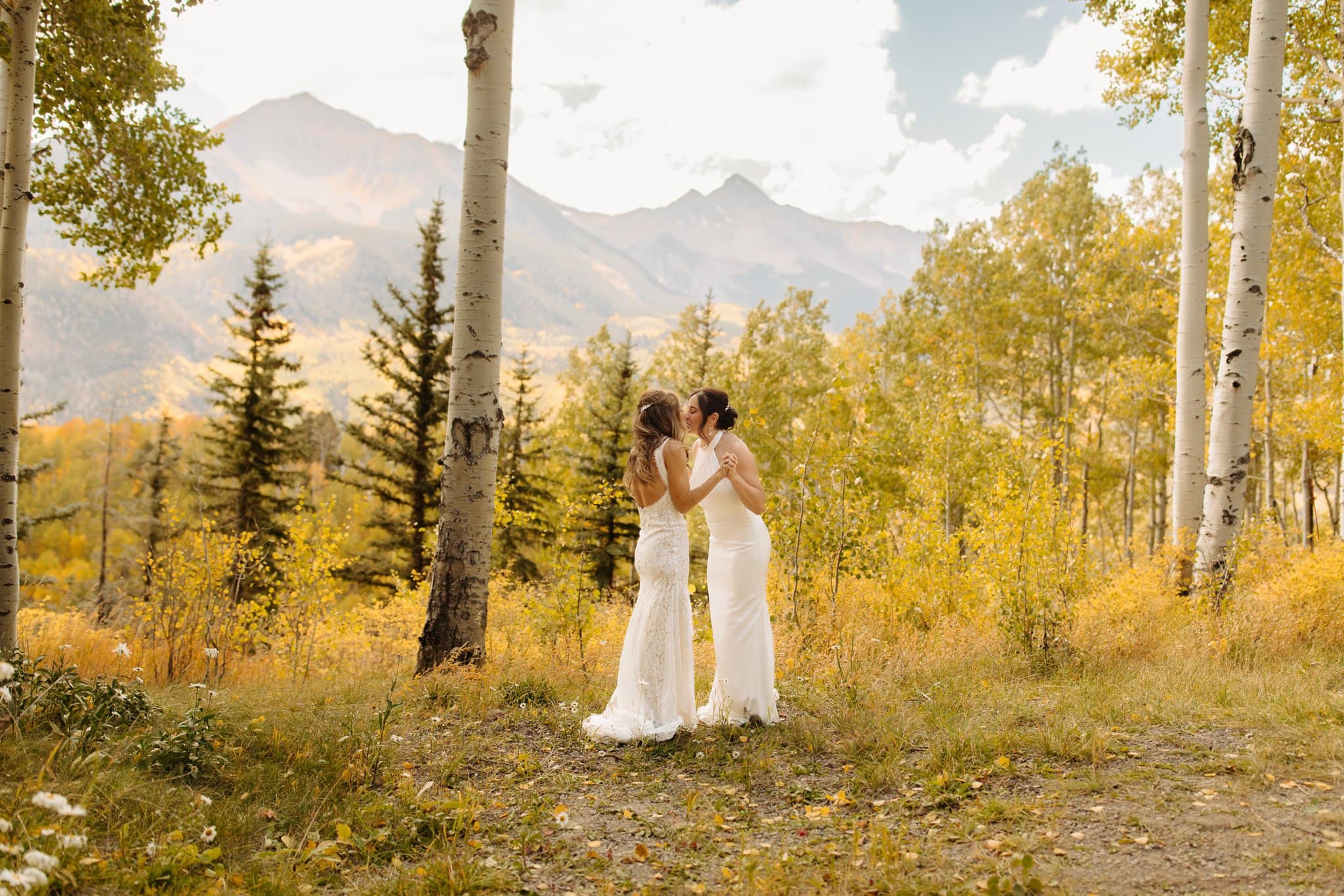 Romantic Same Sex Elopement in Telluride