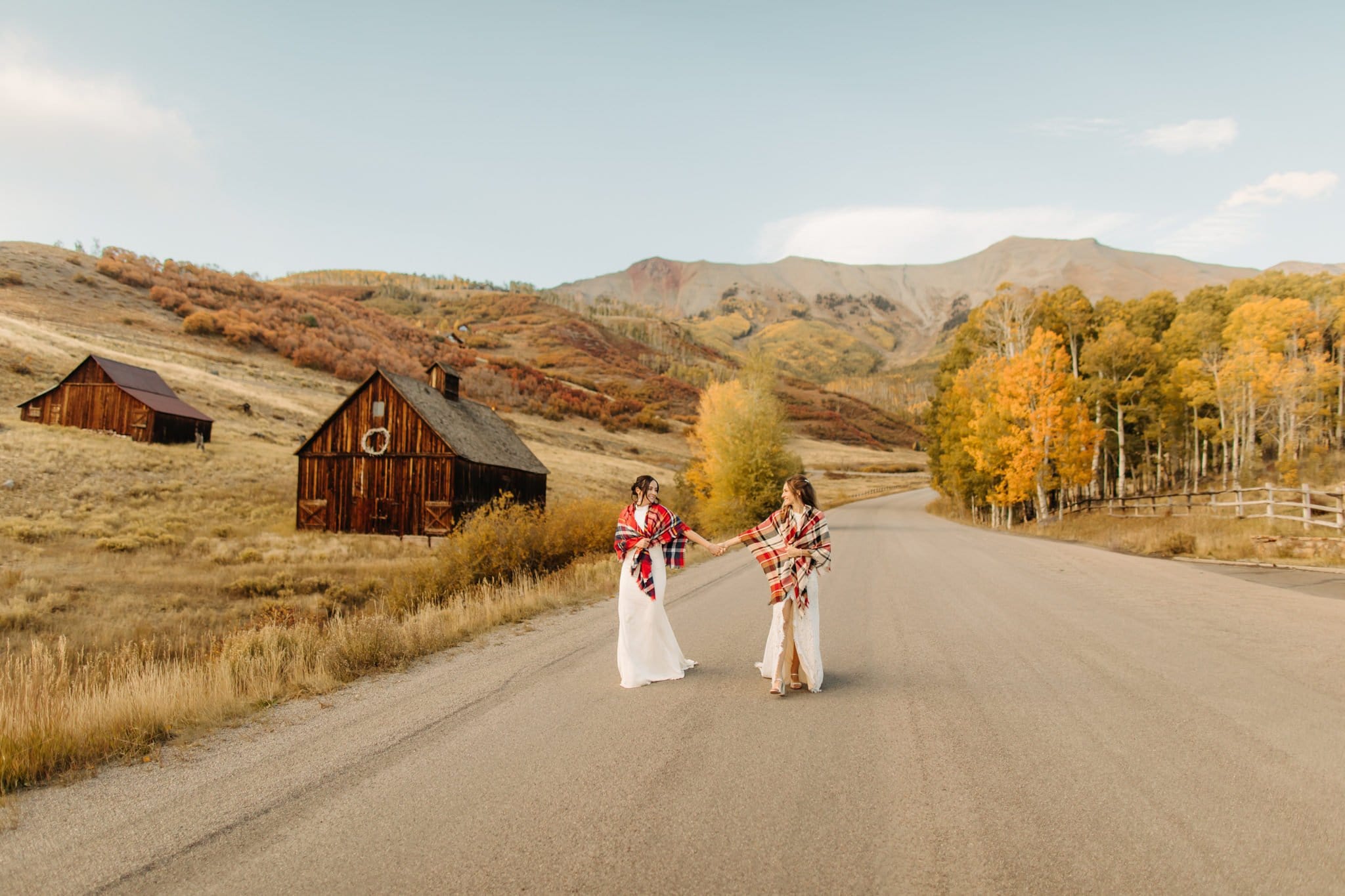 Romantic Same Sex Elopement in Telluride