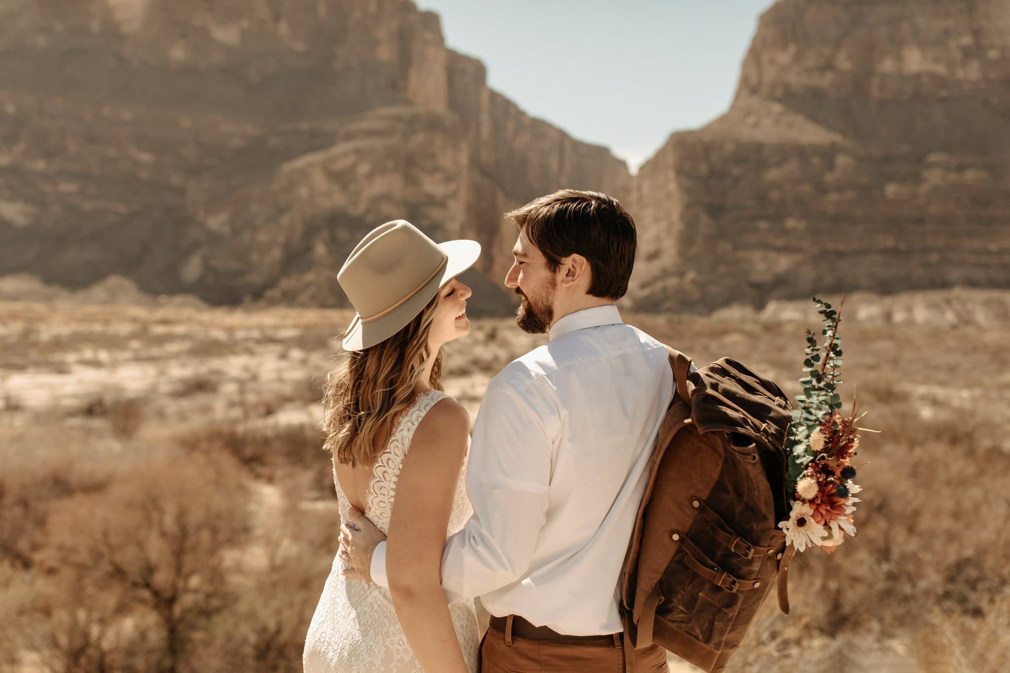 Adventurous Glamping Elopement in Big Bend National Park