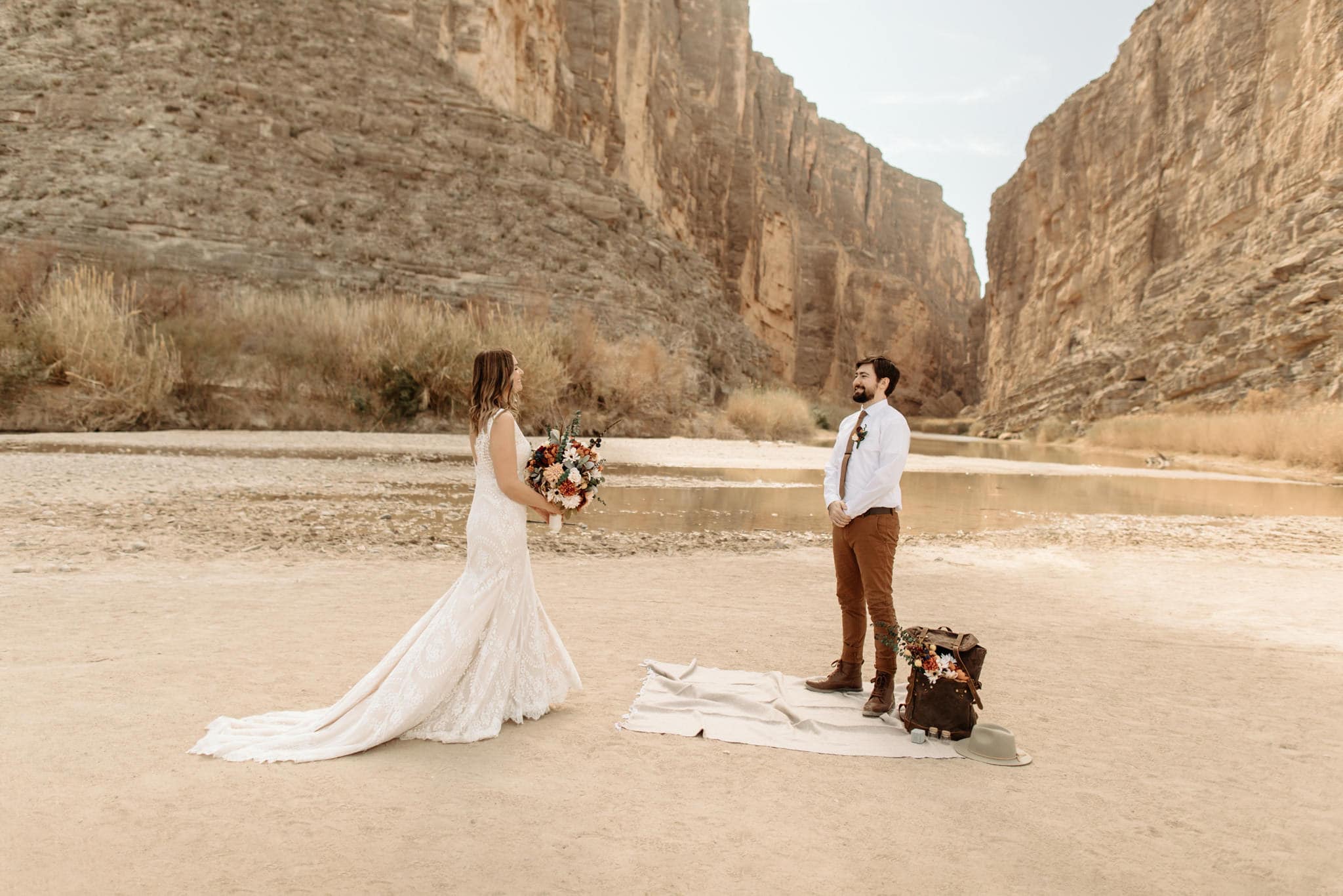 Adventurous Glamping Elopement in Big Bend National Park