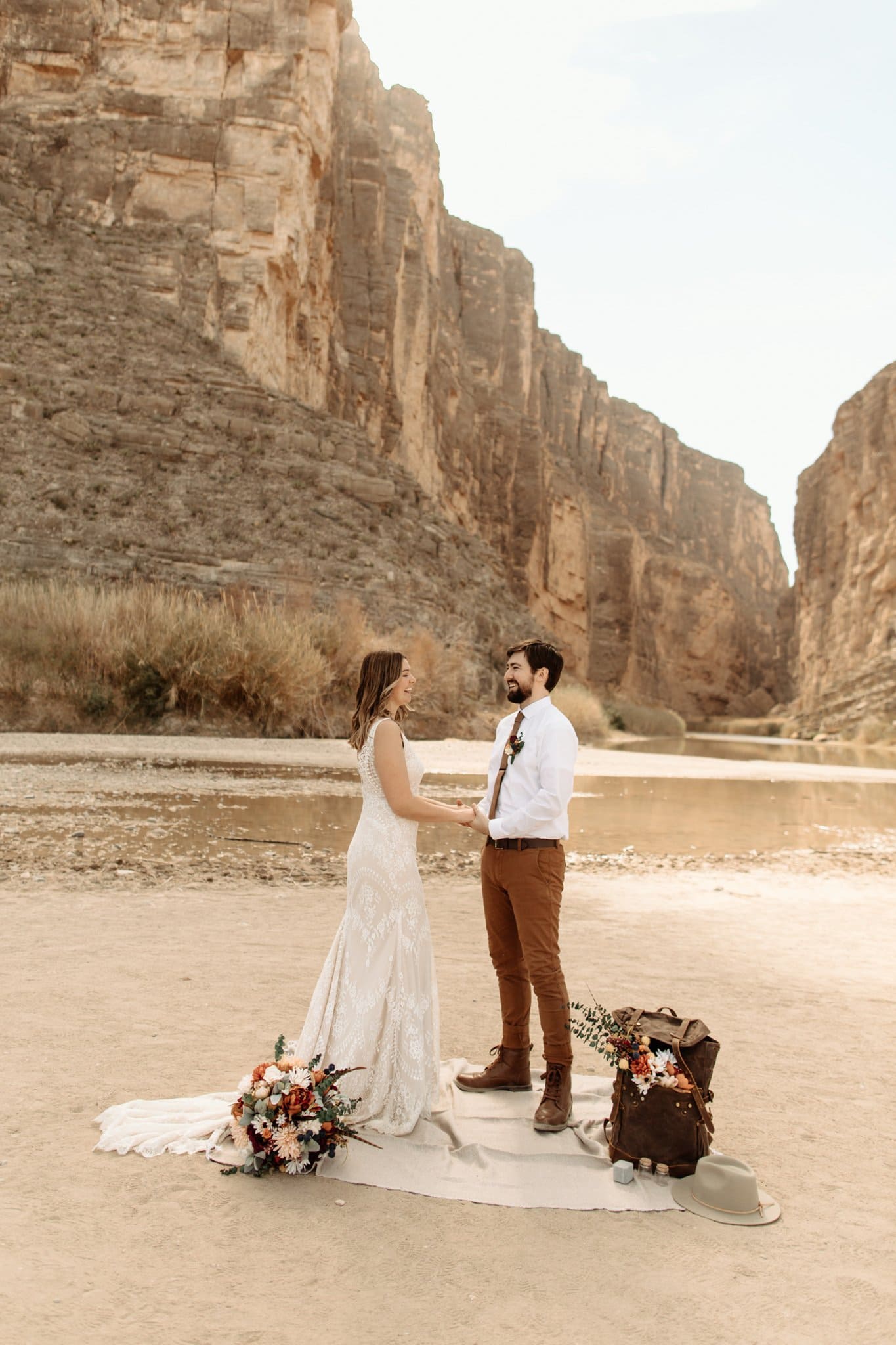 Adventurous Glamping Elopement in Big Bend National Park