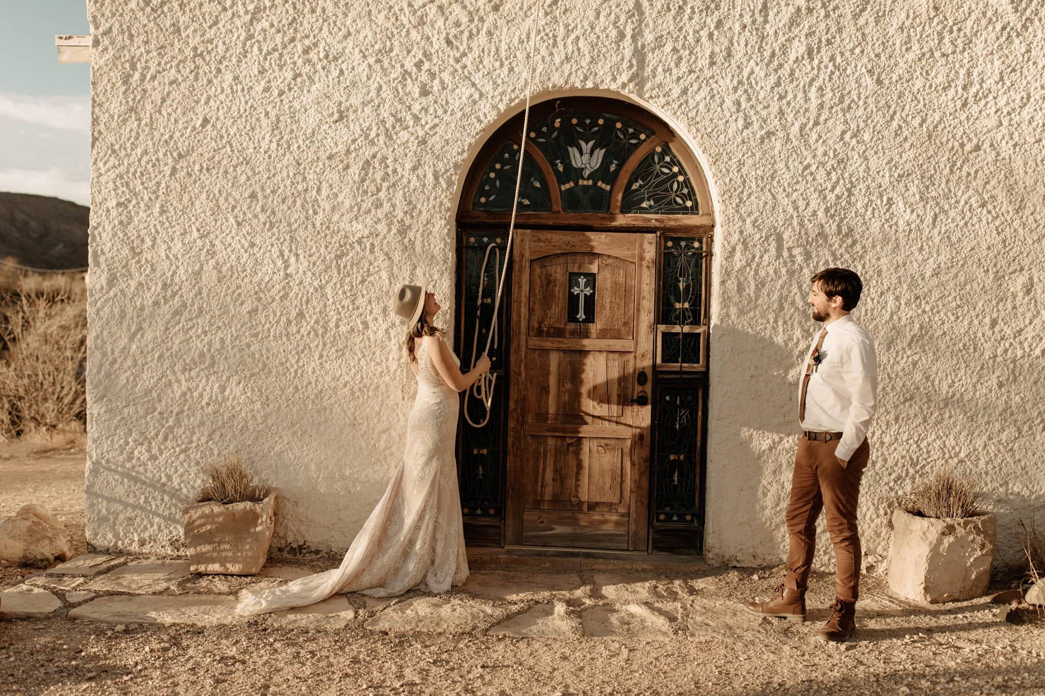 Adventurous Glamping Elopement in Big Bend National Park