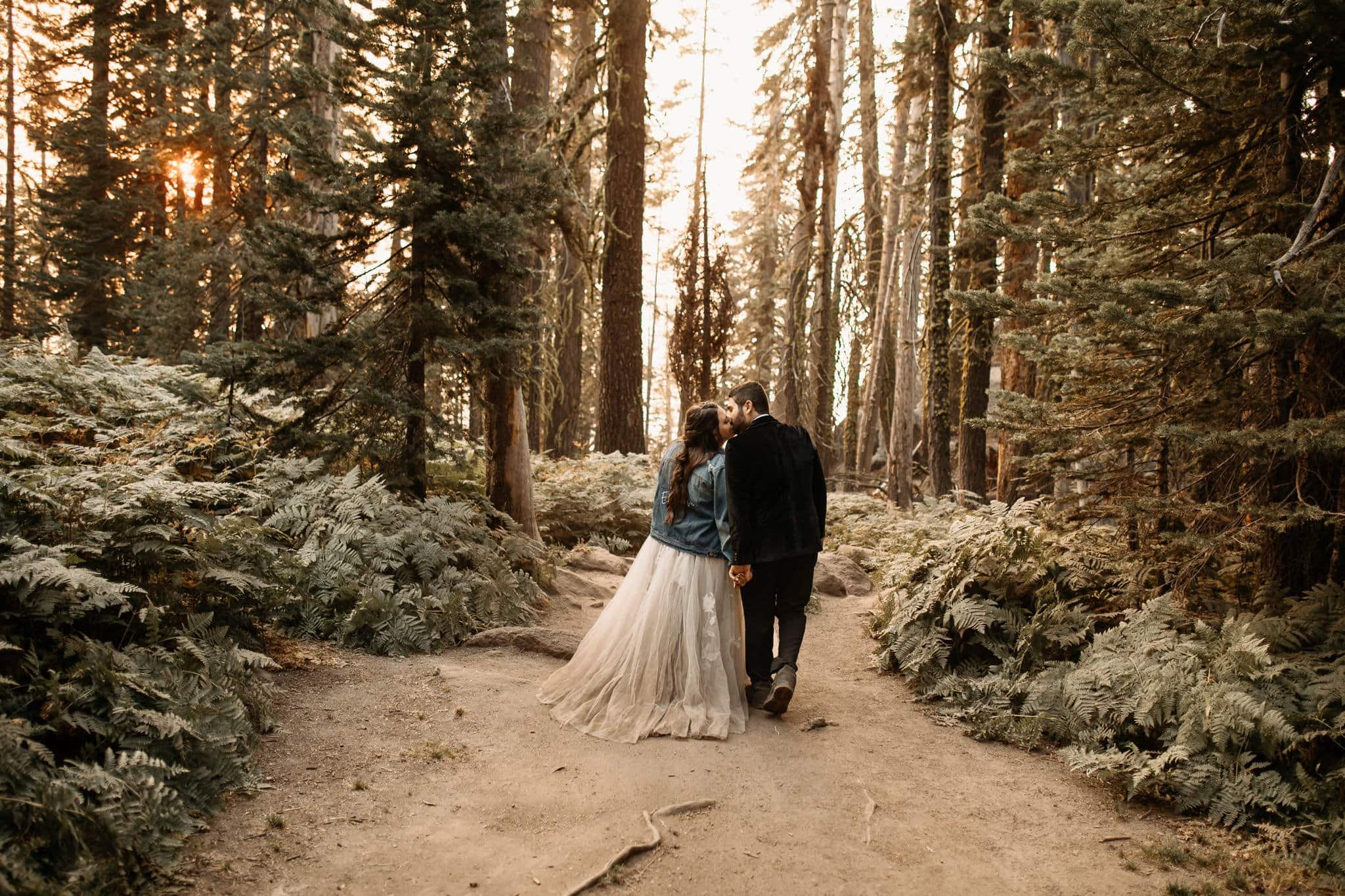 Sunrise Adventure Elopement in Yosemite