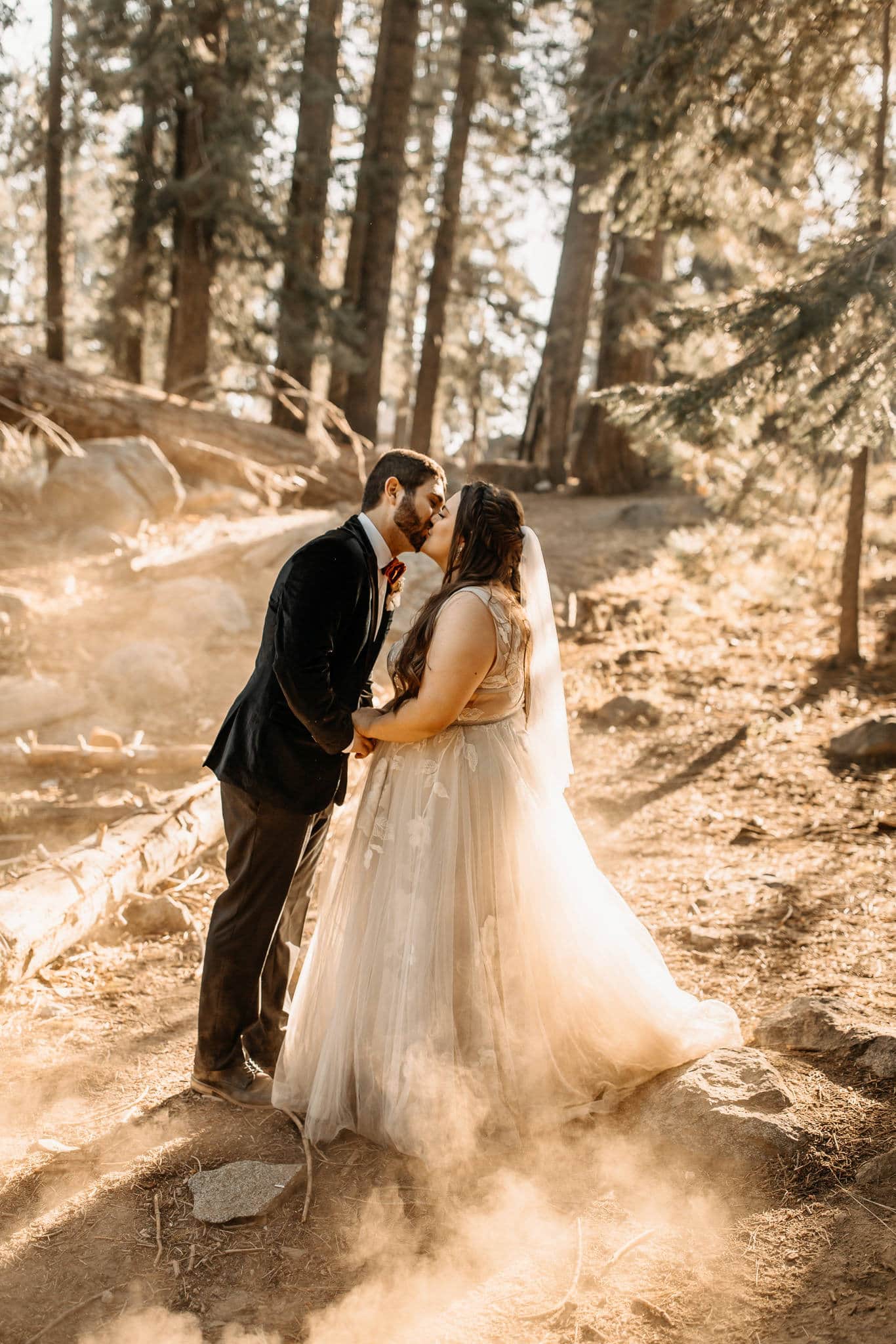 Sunrise Adventure Elopement in Yosemite