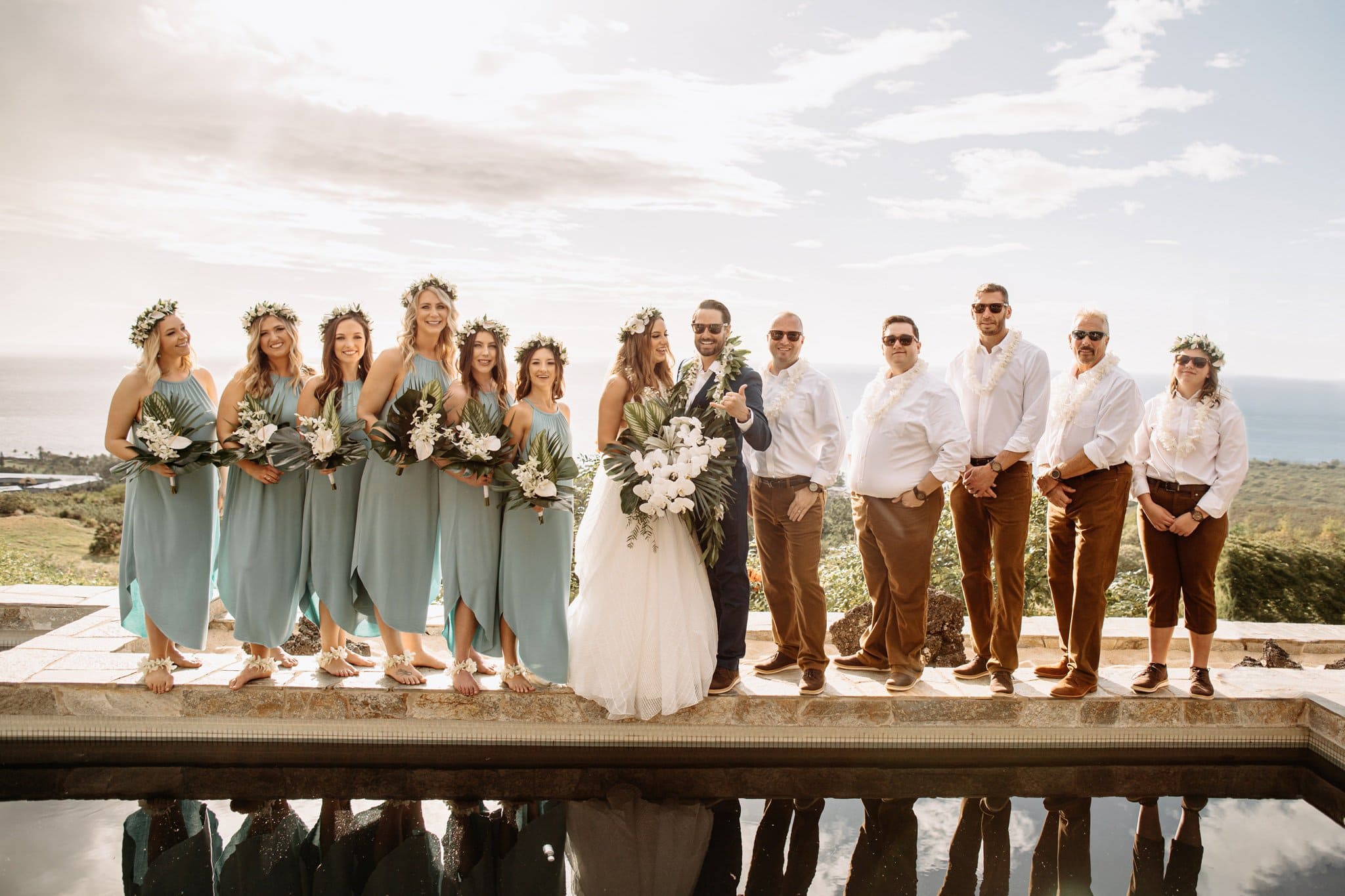 Intimate Wedding Overlooking the Big Island of Hawaii