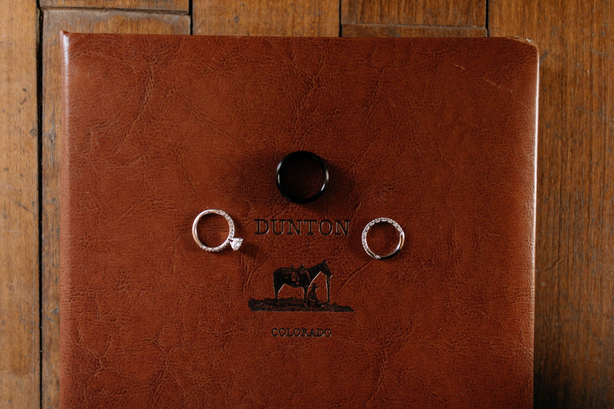 wedding rings at Dunton Hot Springs