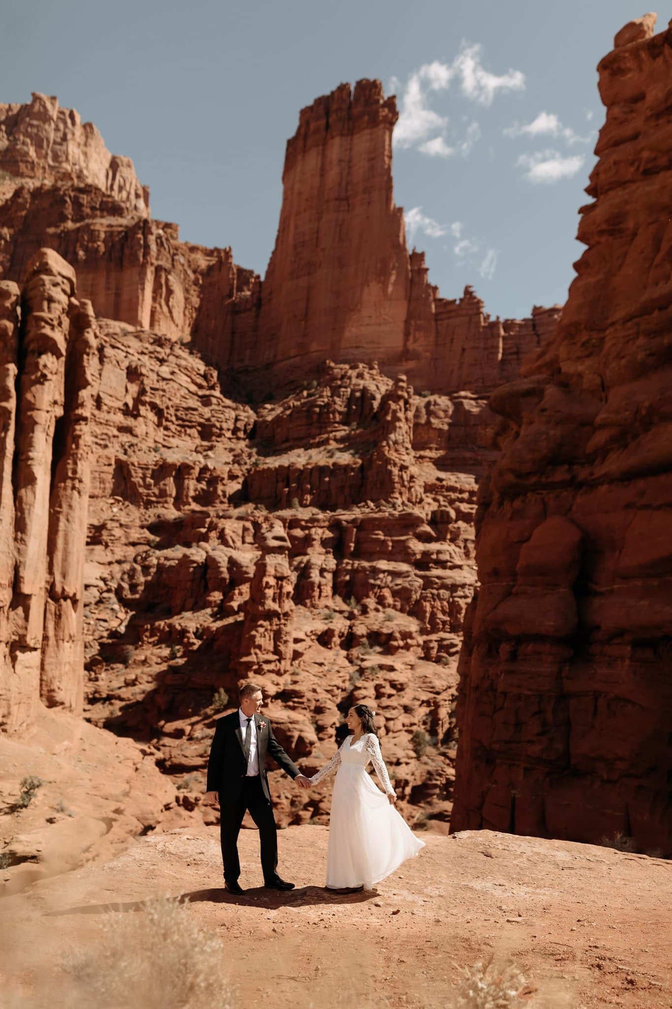Adventurous Elopement in Castle Valley