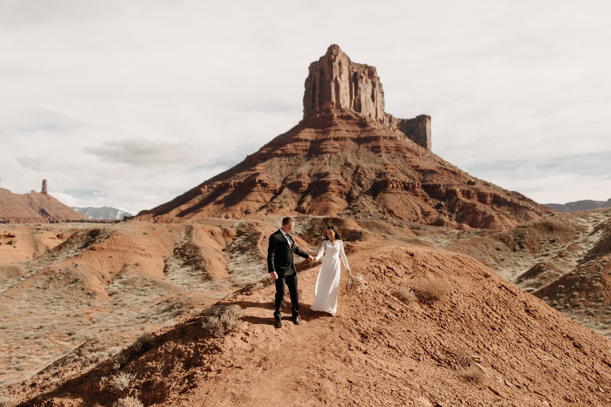 Adventurous Elopement in Castle Valley