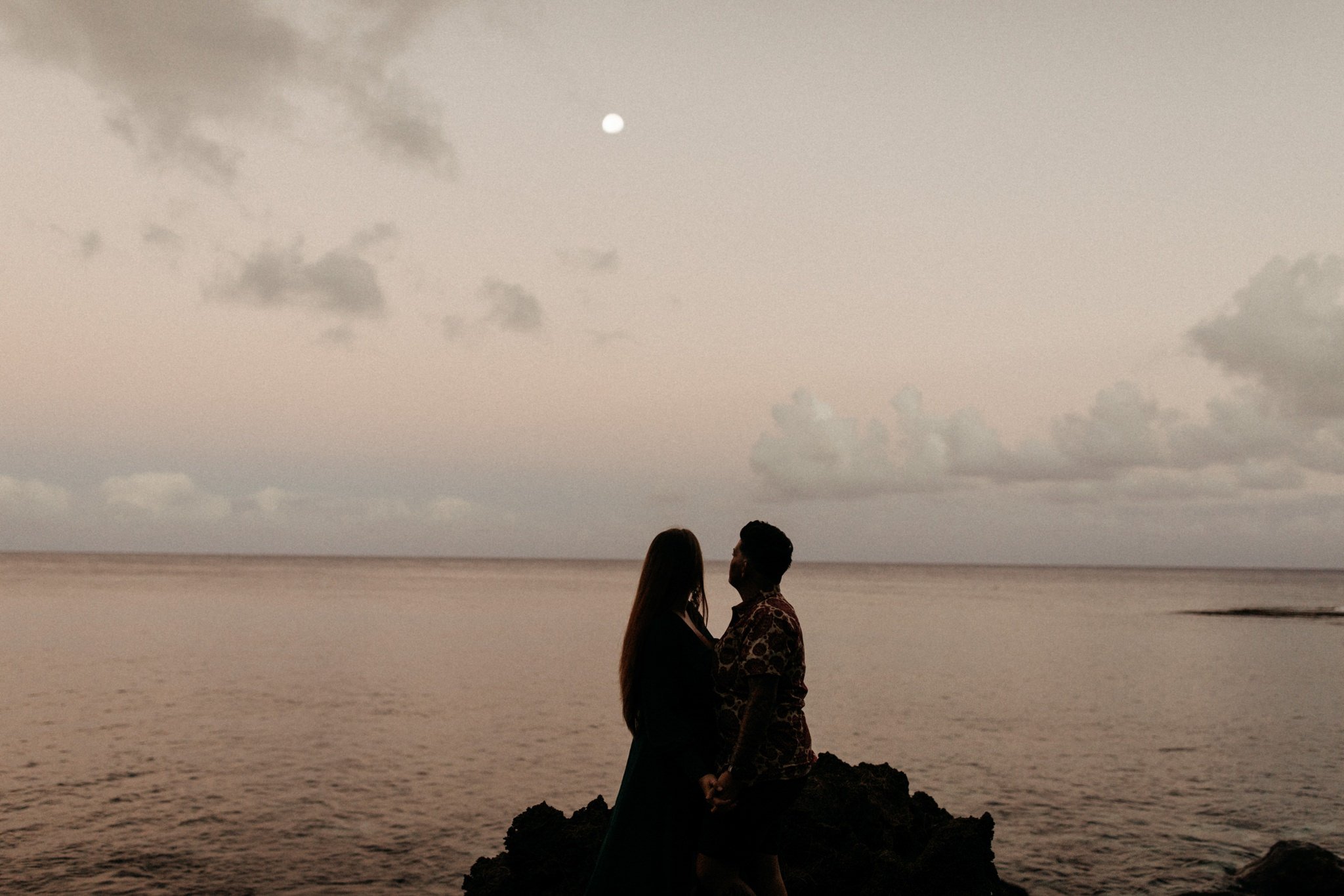 Intimate Sunrise Couples Session on Oahu