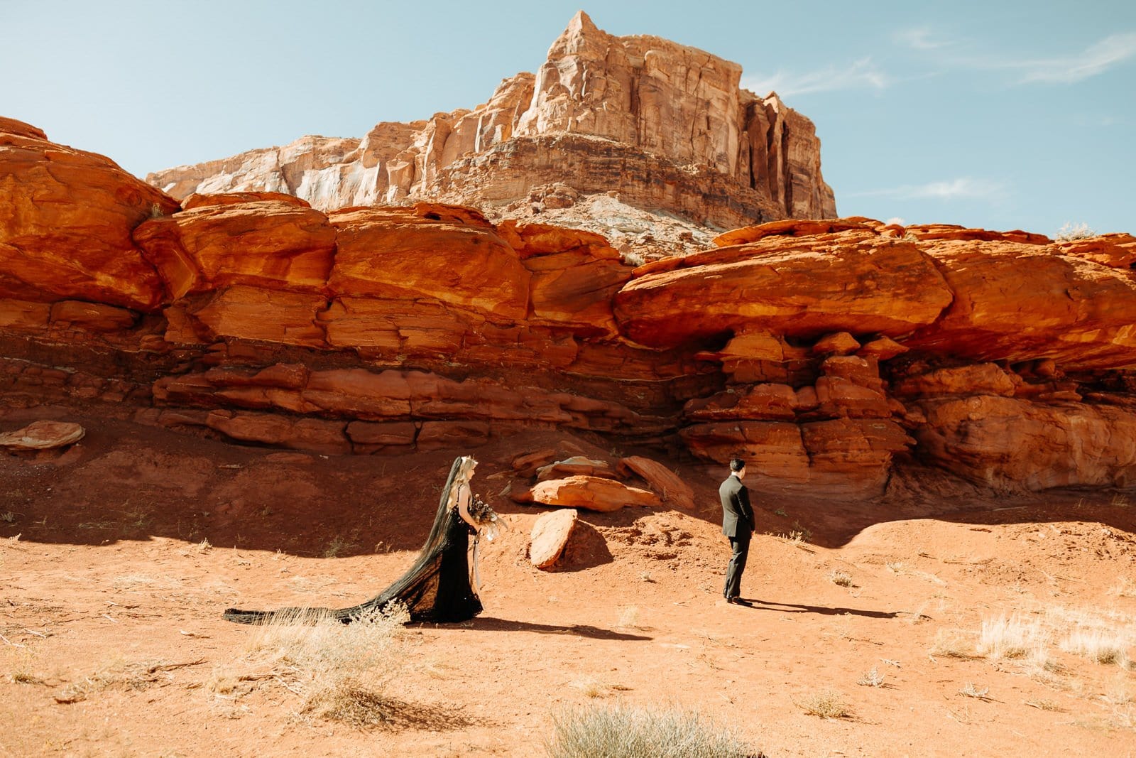 Gothic Wedding at Red Earth Venue