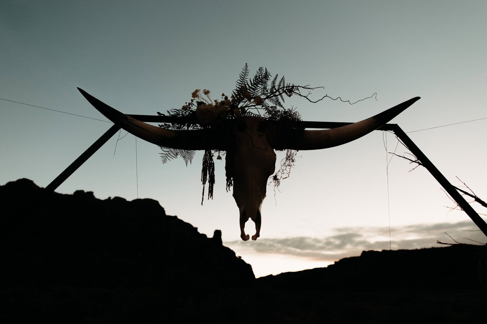 Gothic Wedding at Red Earth Venue