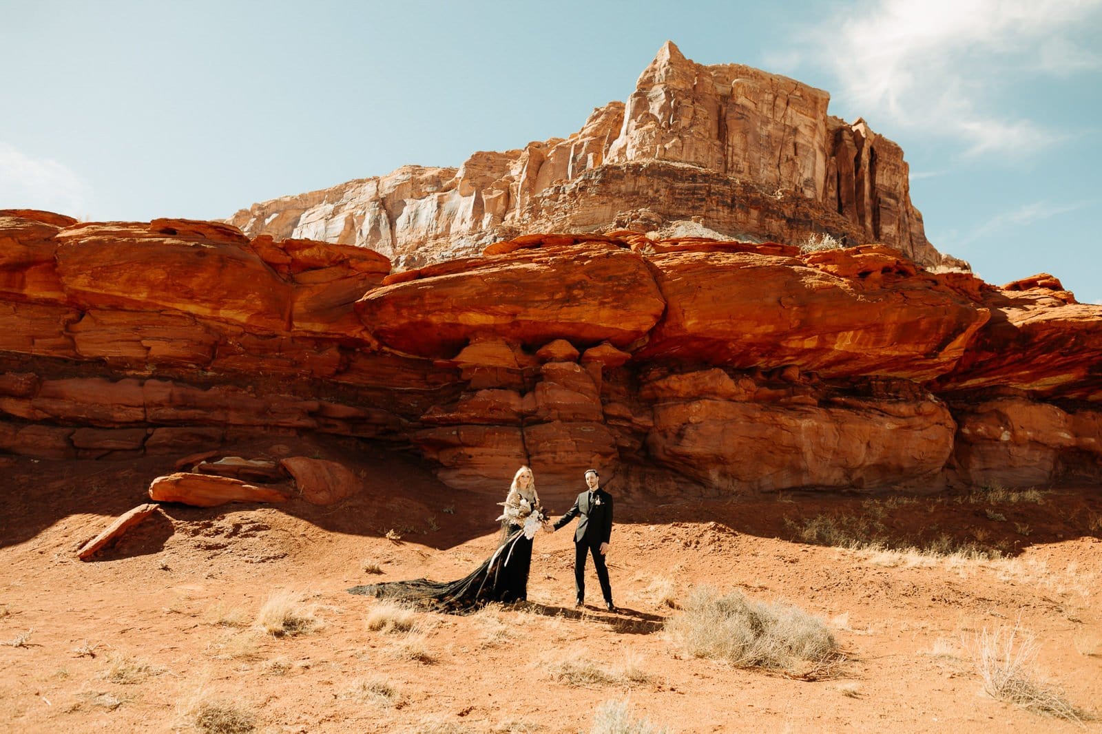 Gothic Wedding at Red Earth Venue