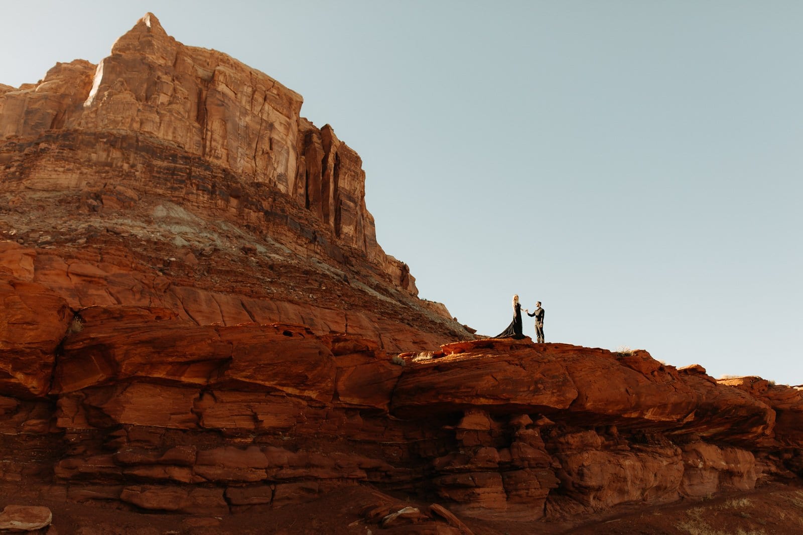 Gothic Fairytale Wedding at Red Earth Venue in Moab